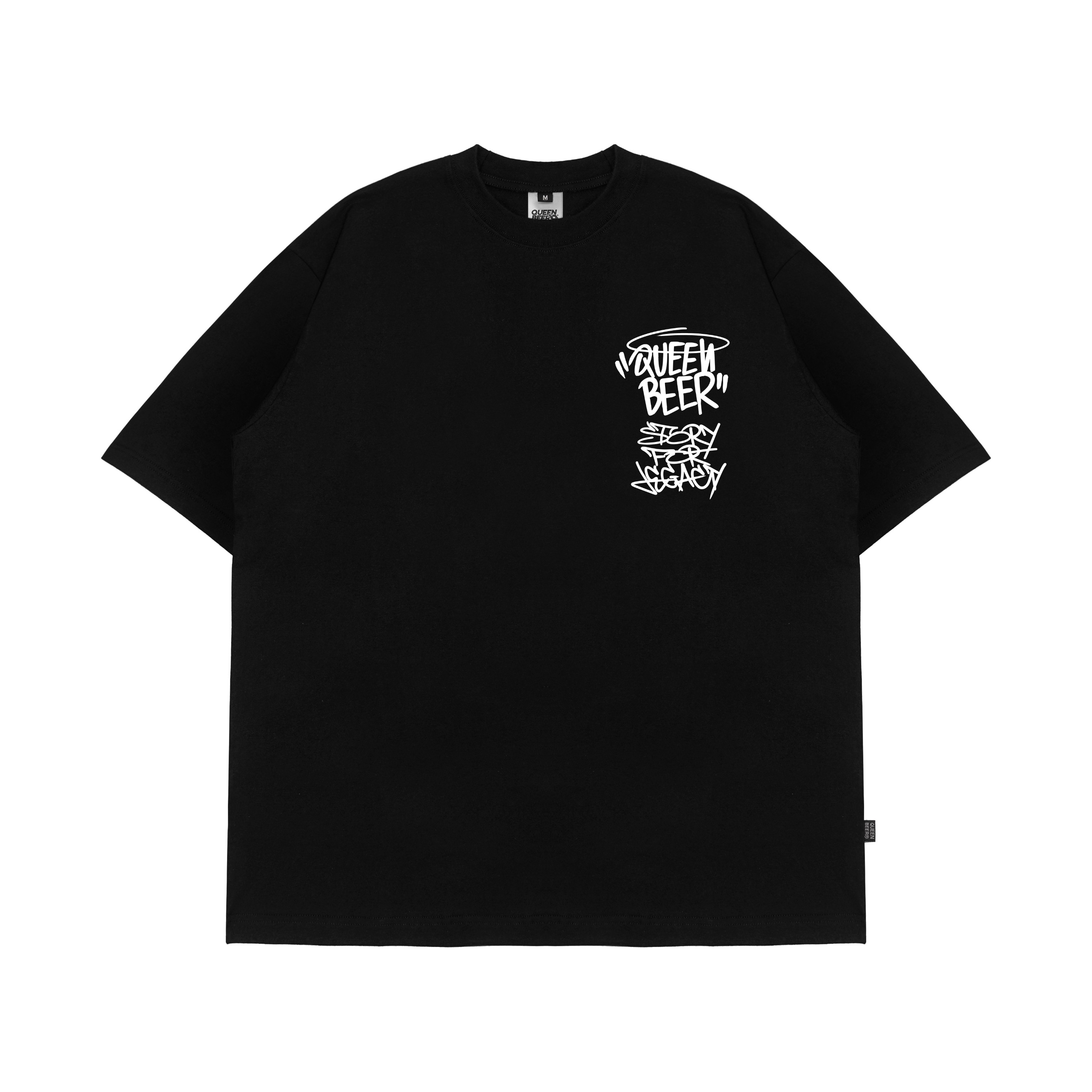 Queenbeer - T-shirt Terenzio Black