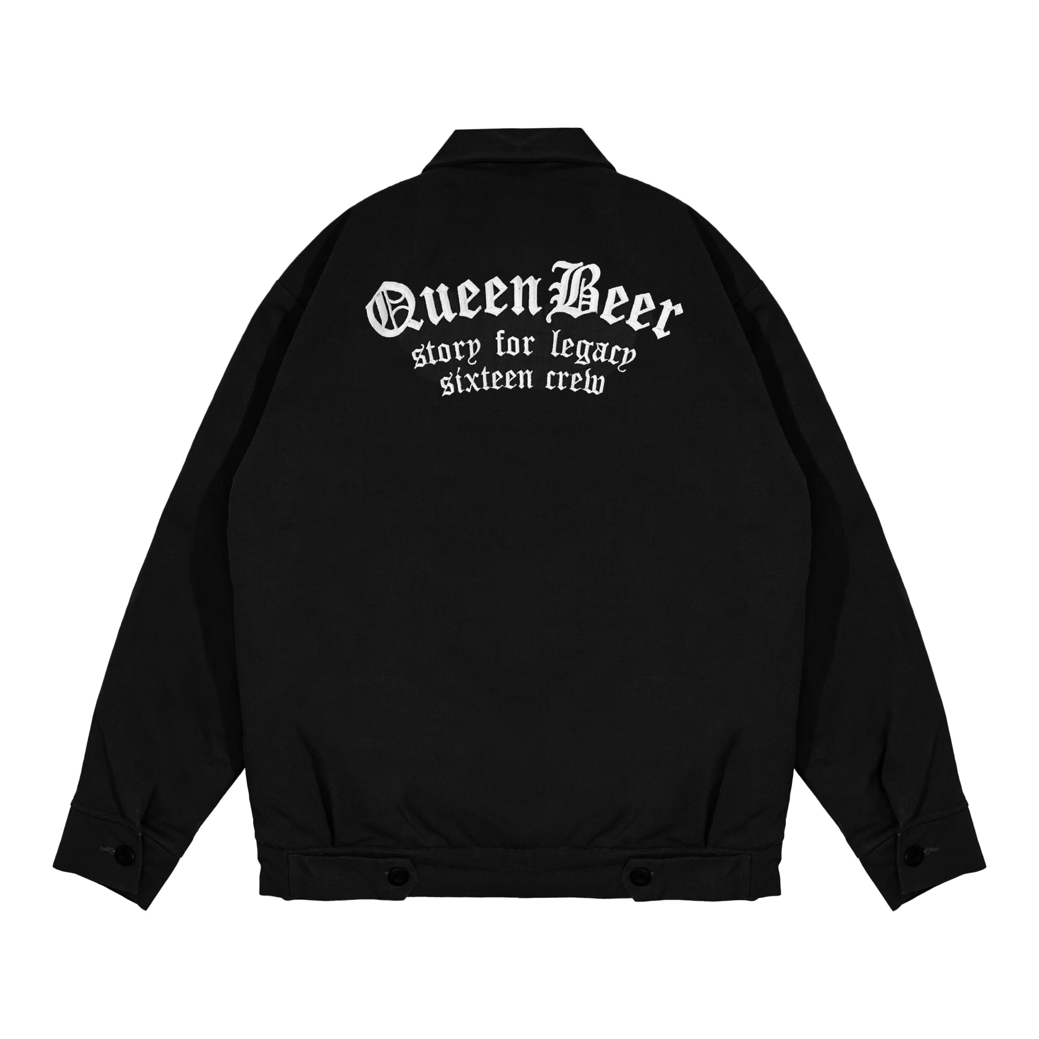 Queenbeer - Work Jacket Woorkie Black