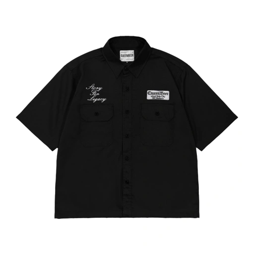 Queenbeer - Work Shirt Nedjer Black
