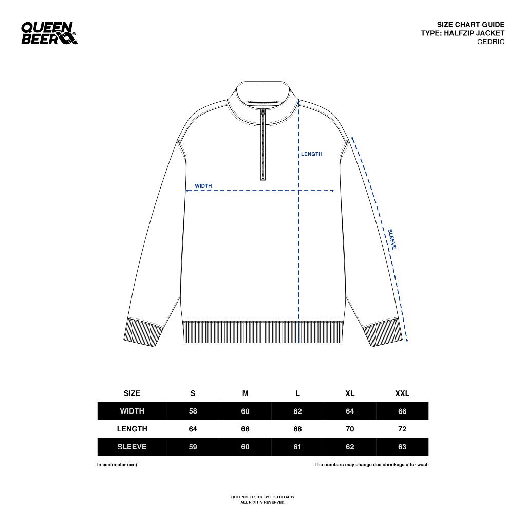Queenbeer - Halfzip Jacket Cedric
