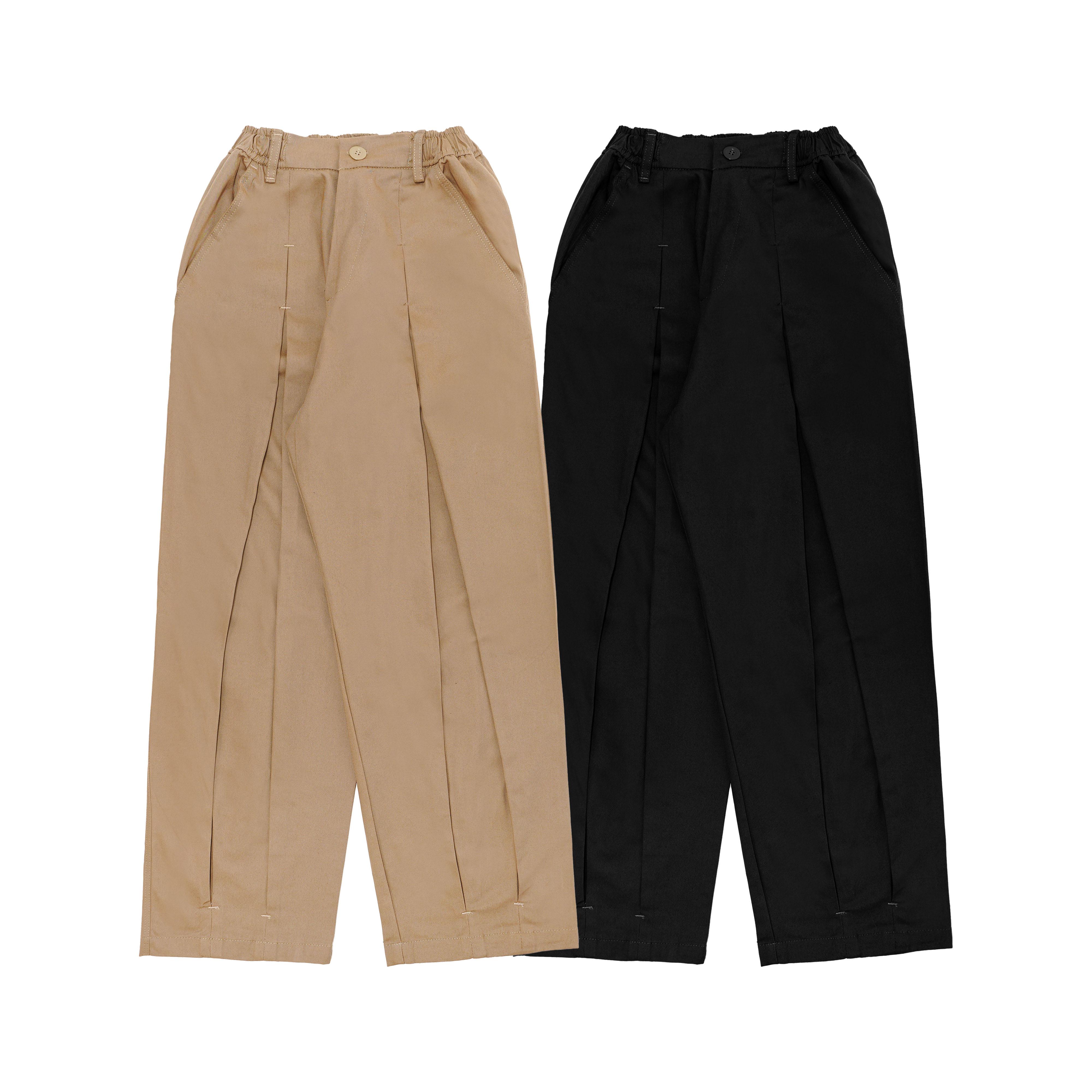 QueenBeer - Pleated Pants Baggy Fit Relic