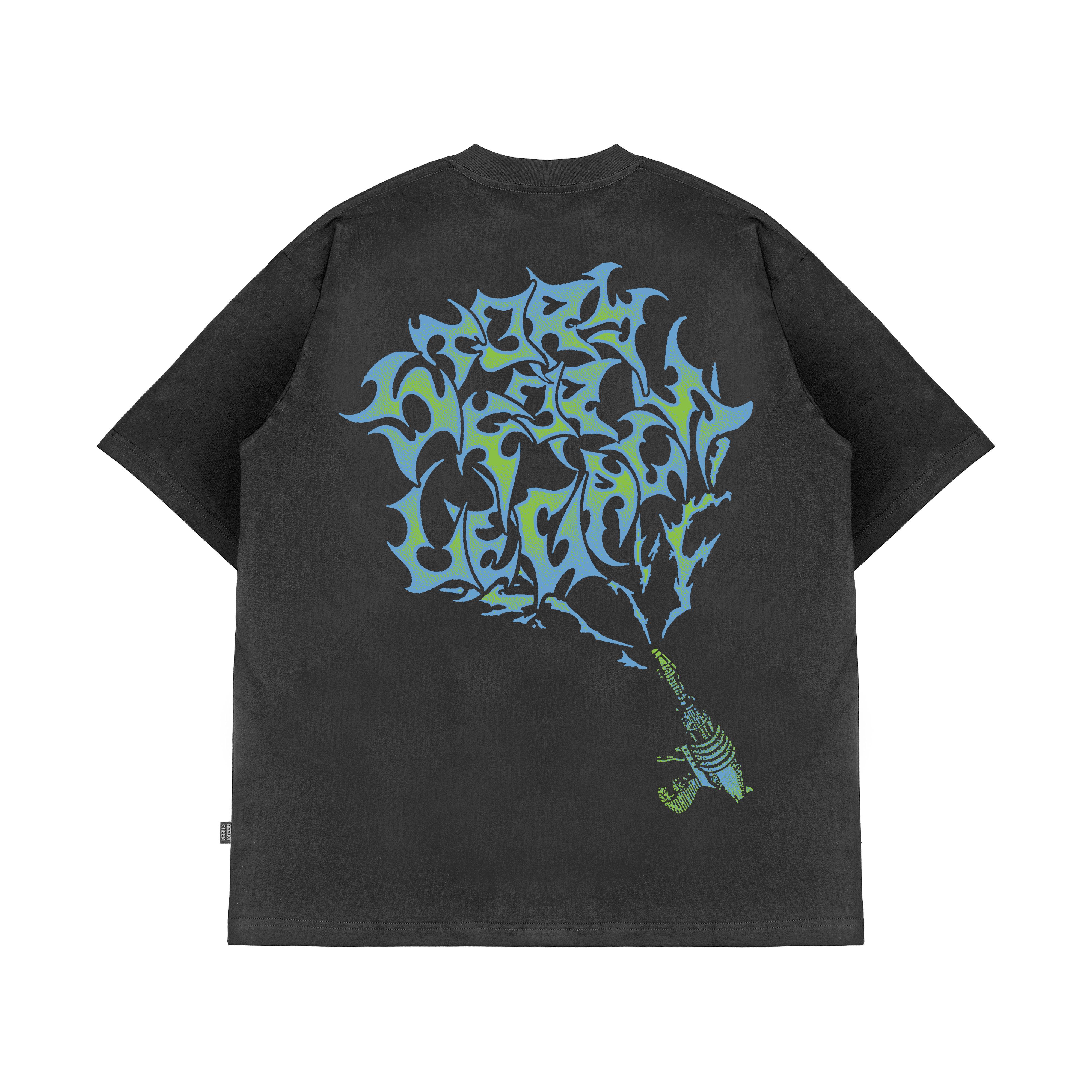 Queenbeer - T-shirt Pierce Grey