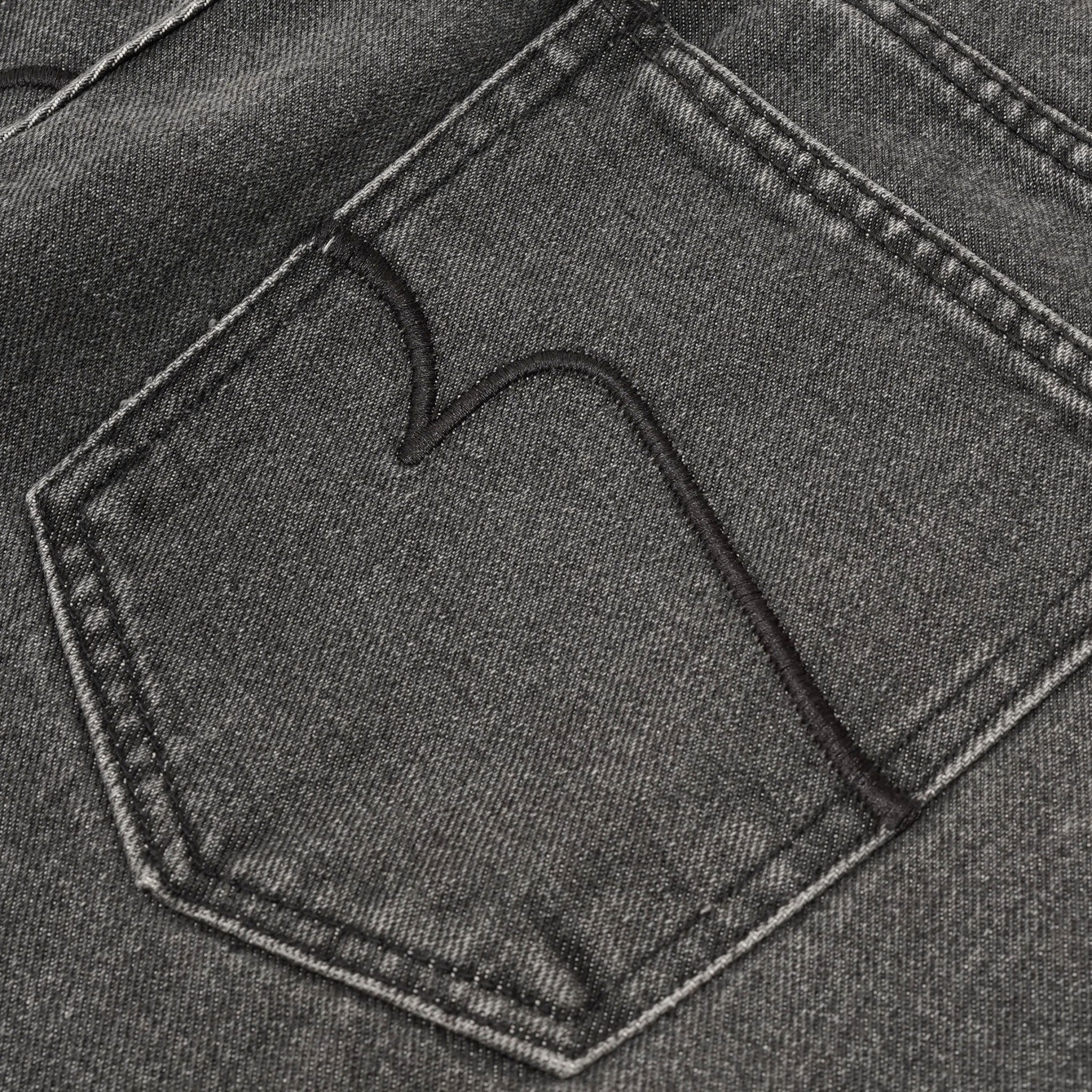 Queenbeer - Denim Pants Maze Black Stone Washed