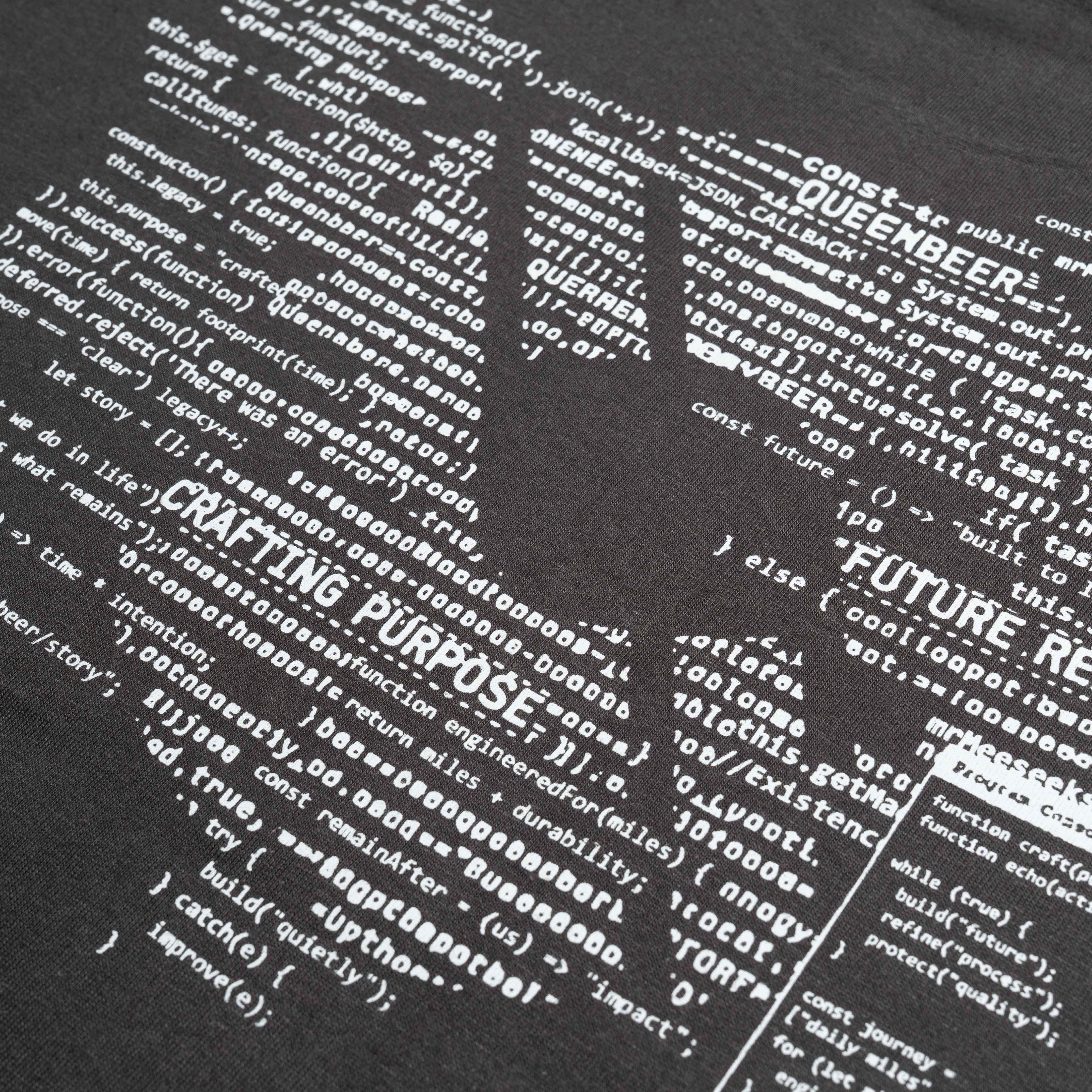 Queenbeer - T-shirt Prompt Grey