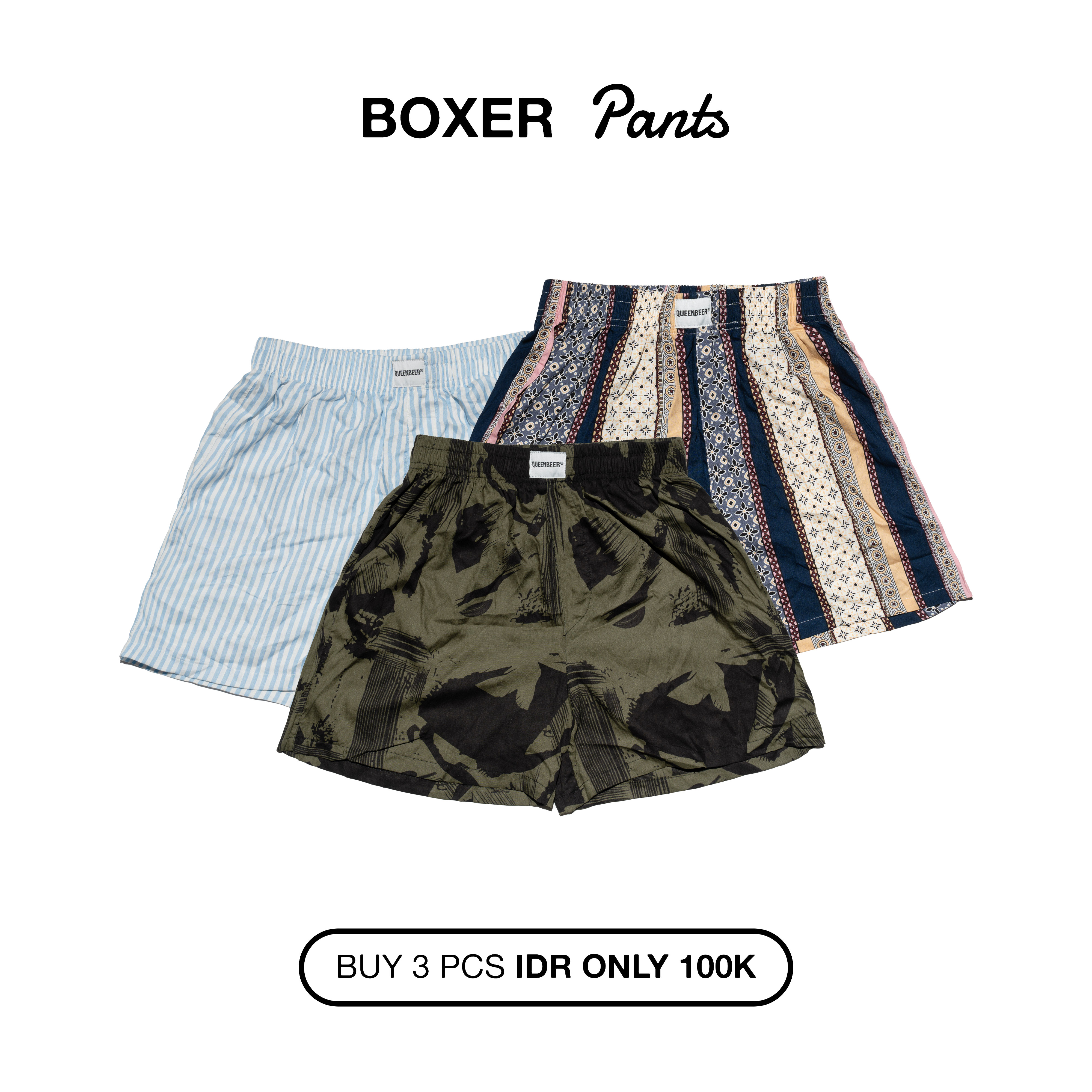 Queenbeer - Boxer Pants 