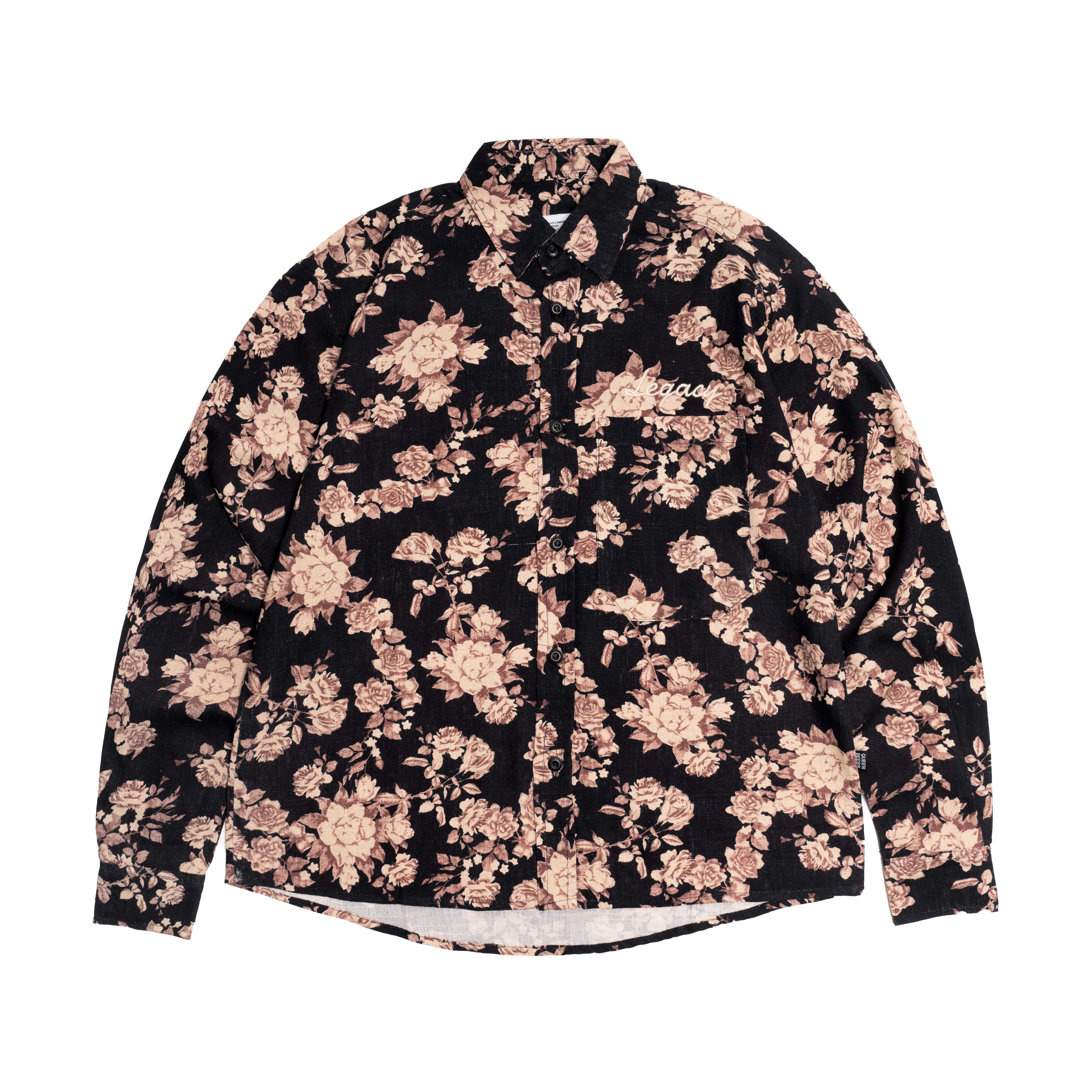 Queenbeer - Shirt Roses