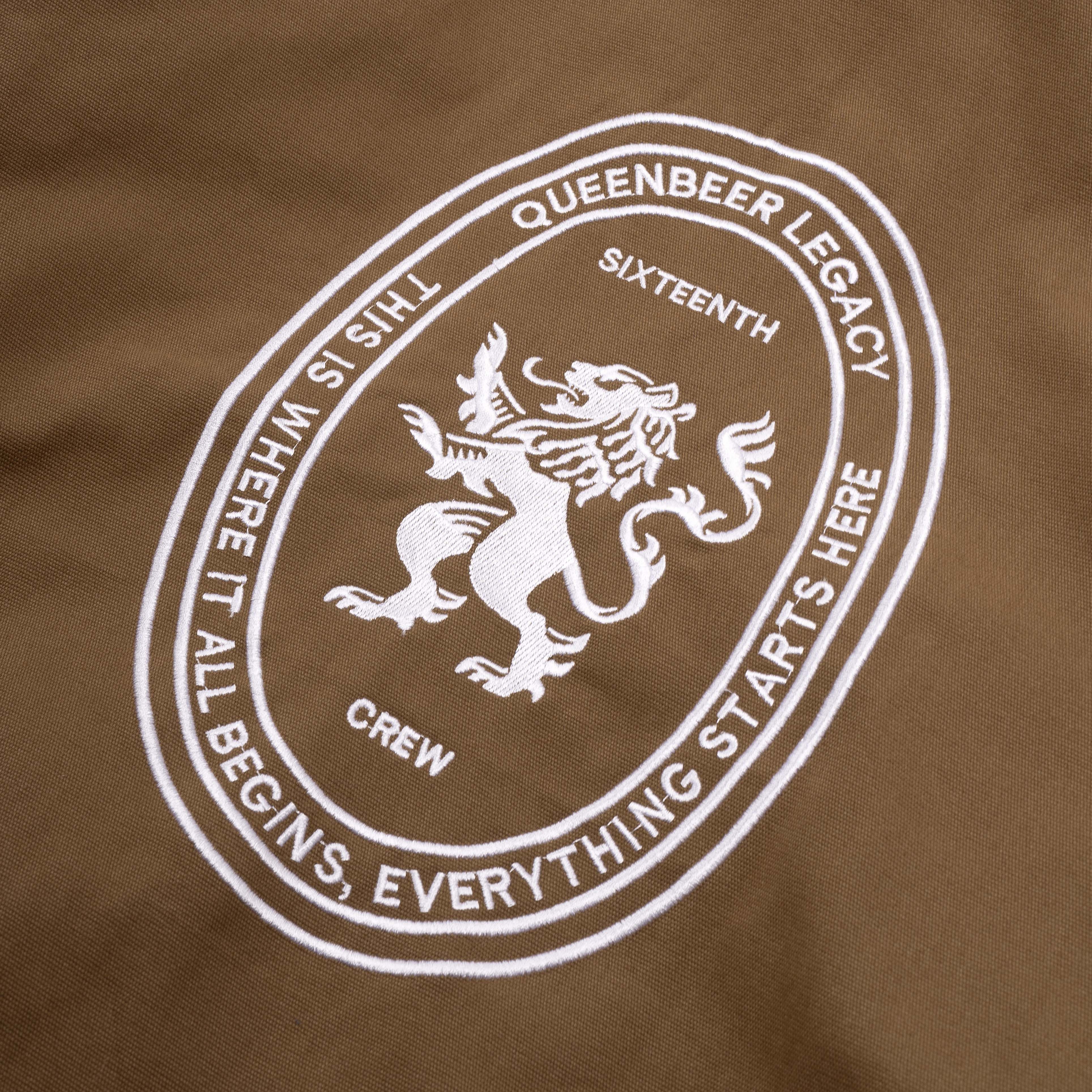 Queenbeer - Houston Brown Canvas Hooded Jacket