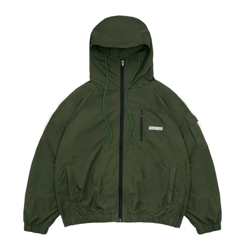 Queenbeer - Riven Green Tracktop Jacket