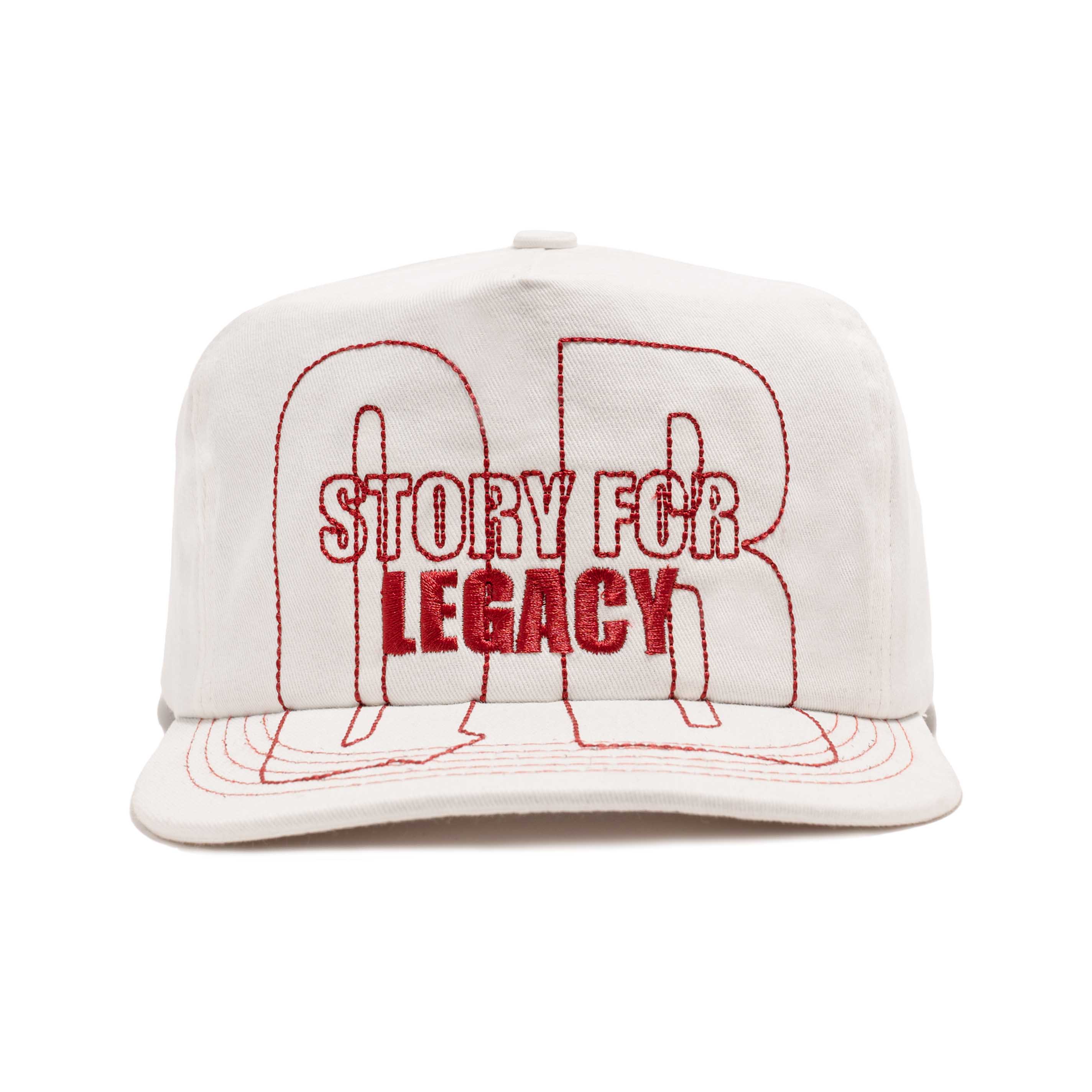Queenbeer - Unstructured Hat Beckett Broken White