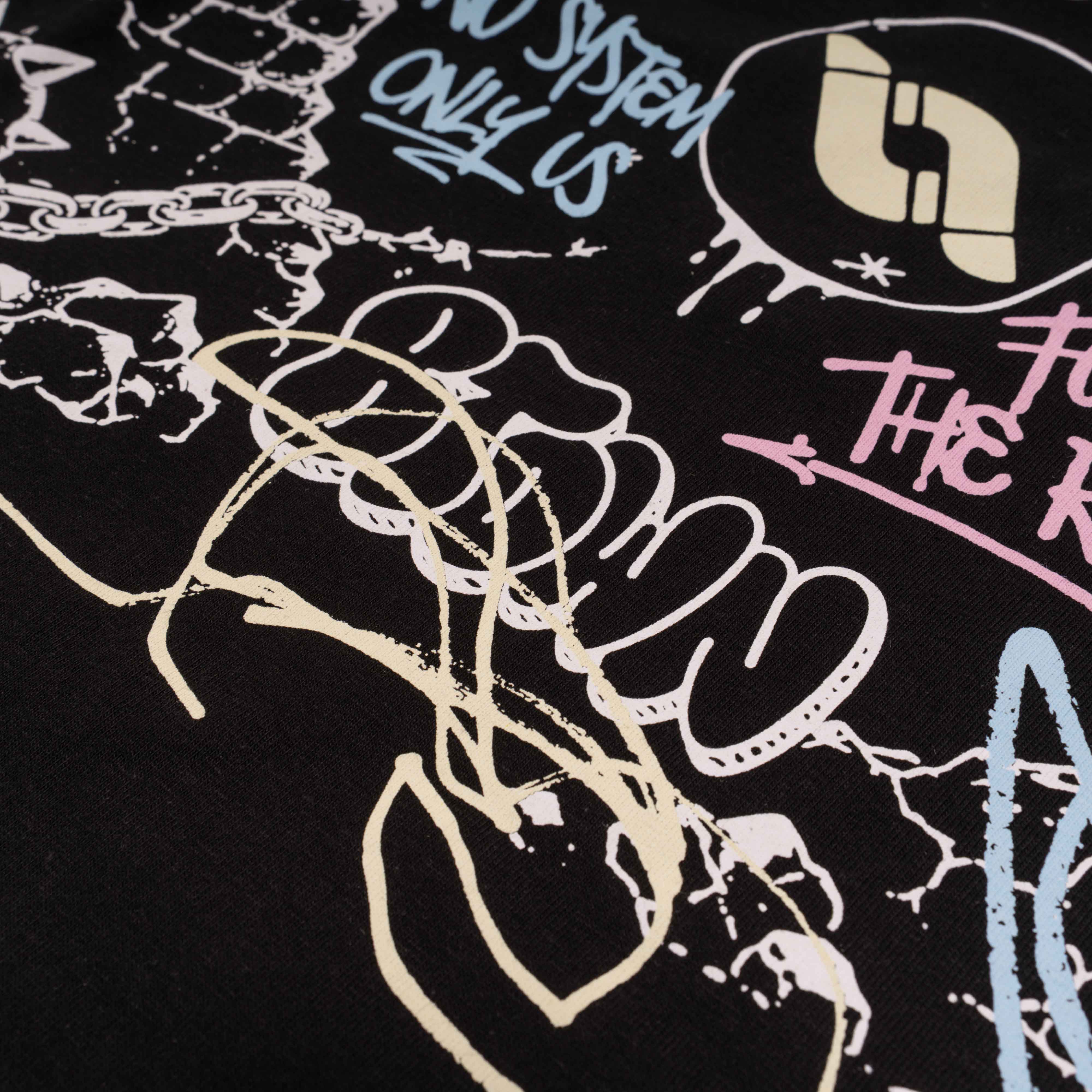 Queenbeer - T-shirt Grivin Black