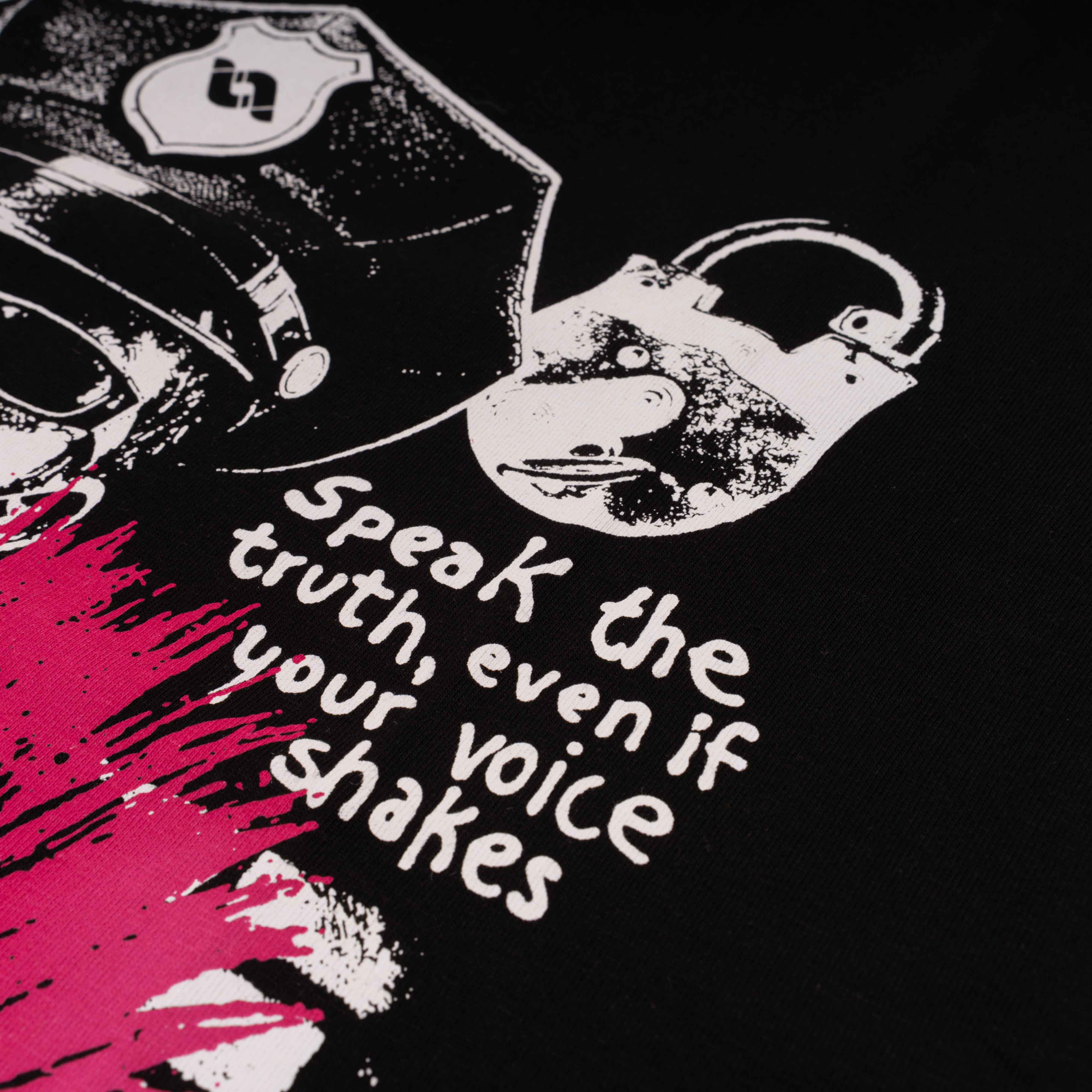 Queenbeer - T-shirt Truthless Black