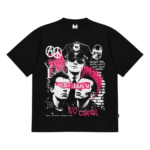 Queenbeer - T-shirt Truthless Black