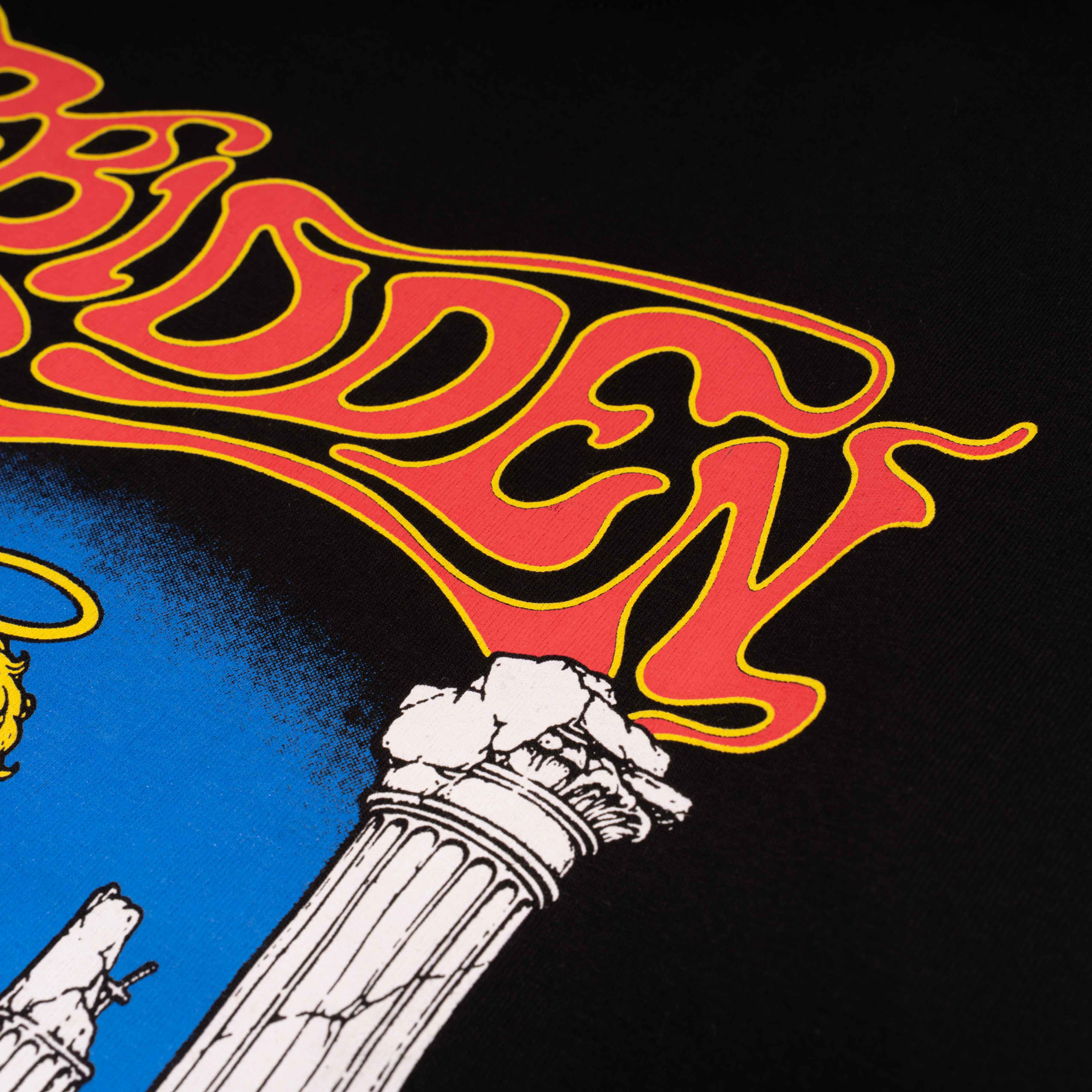 Queenbeer - T-shirt Boxy Forbidden Black