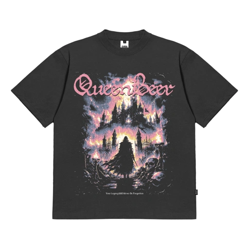 Queenbeer - T-shirt Demond Grey