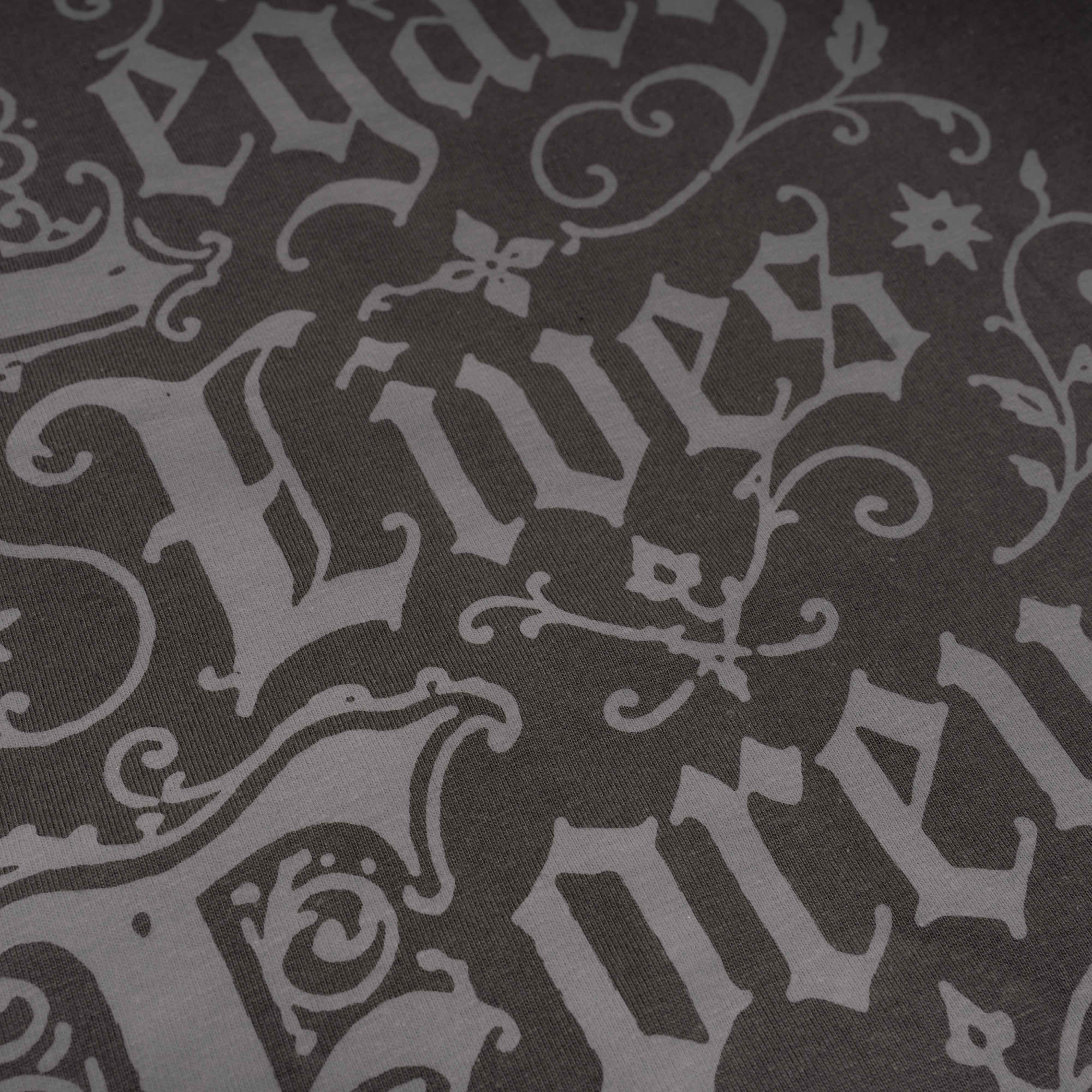 Queenbeer - Longsleeve Boxy Lives Dark Grey