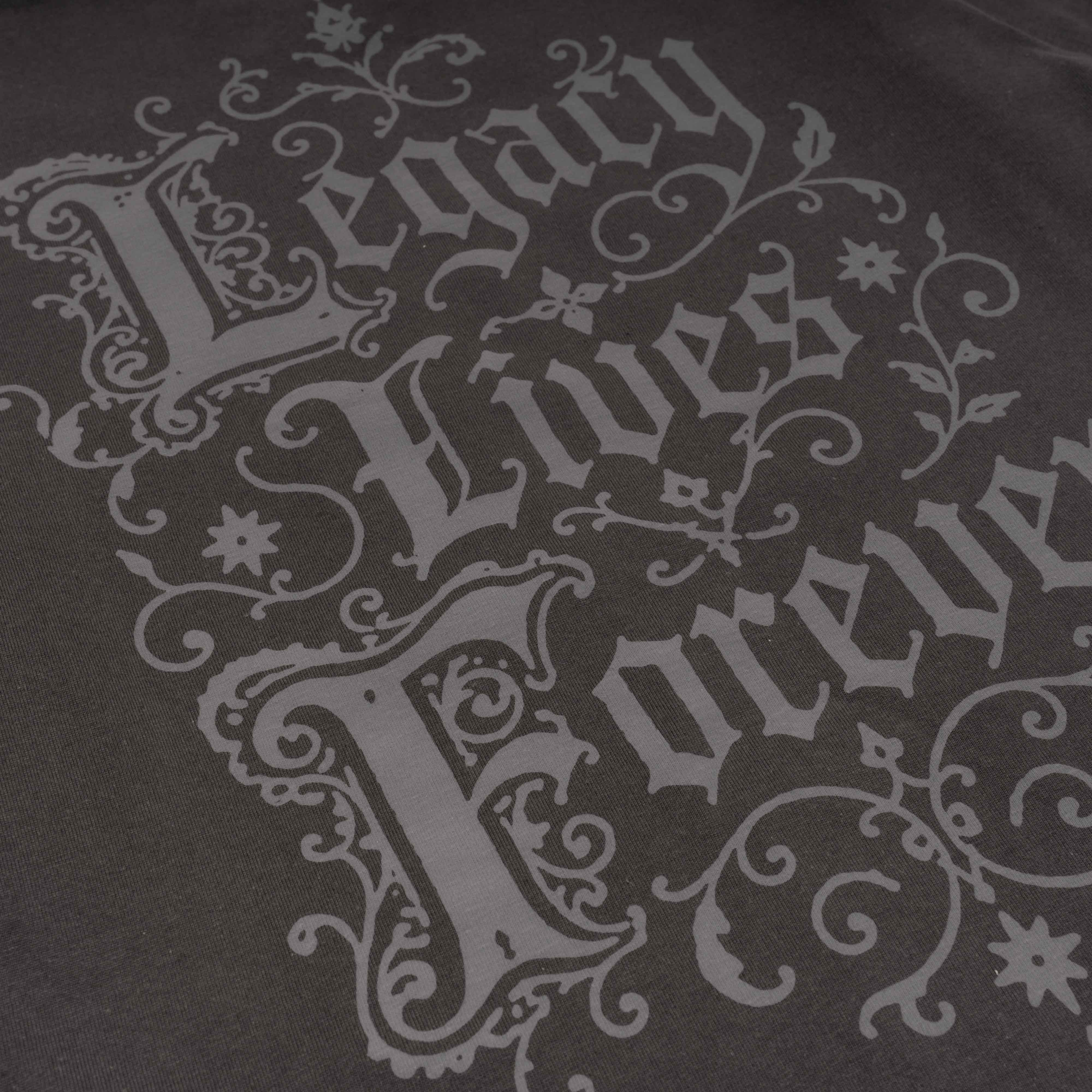 Queenbeer - Longsleeve Boxy Lives Dark Grey