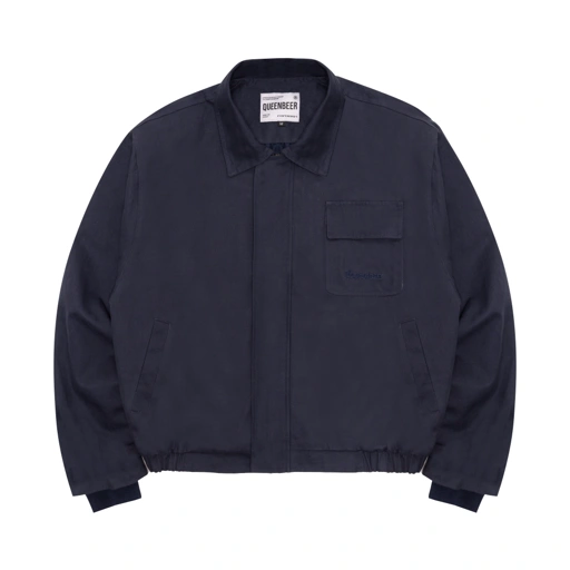 Queenbeer - Jollie Navy Boxy Jacket