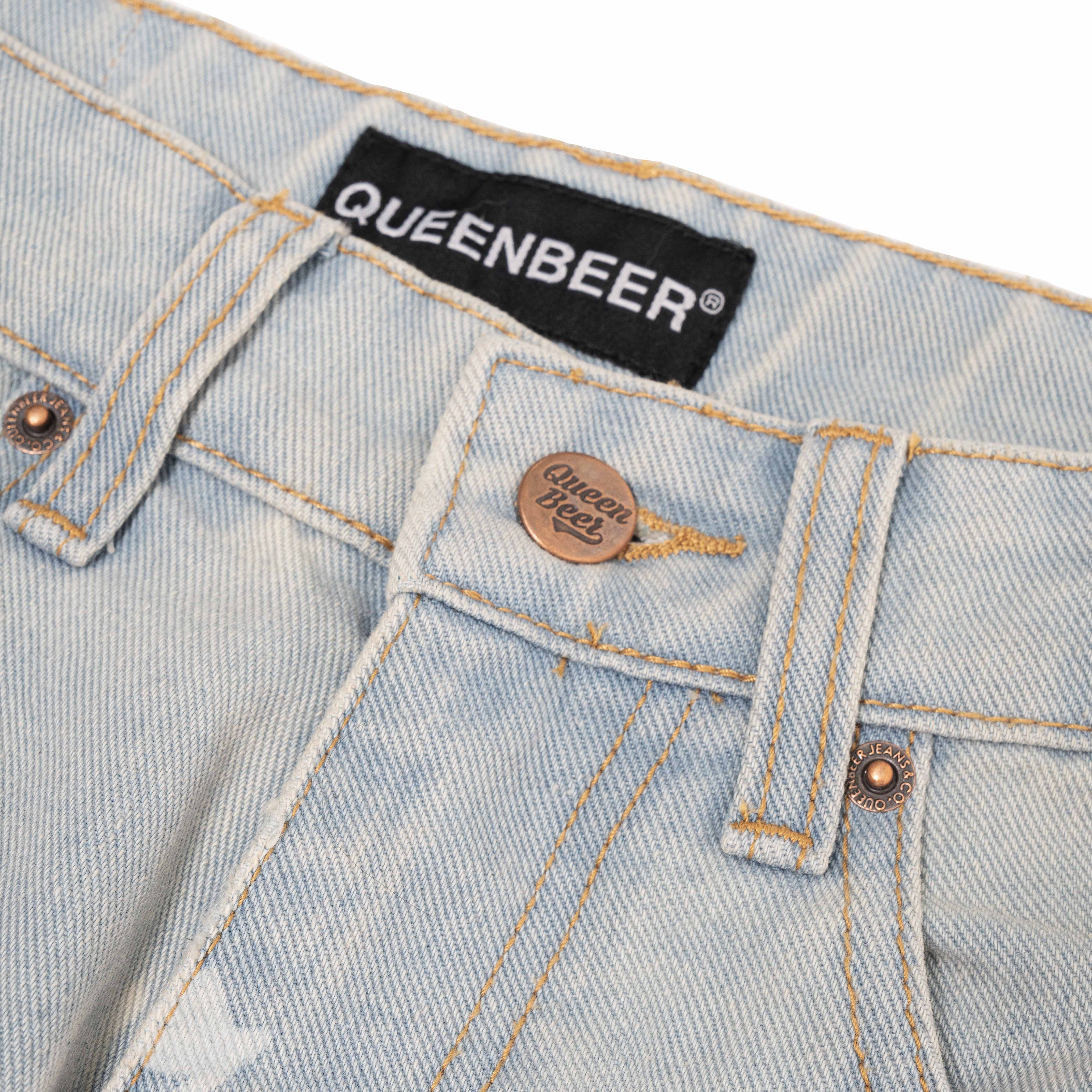 Queenbeer - Knox Denim Pants