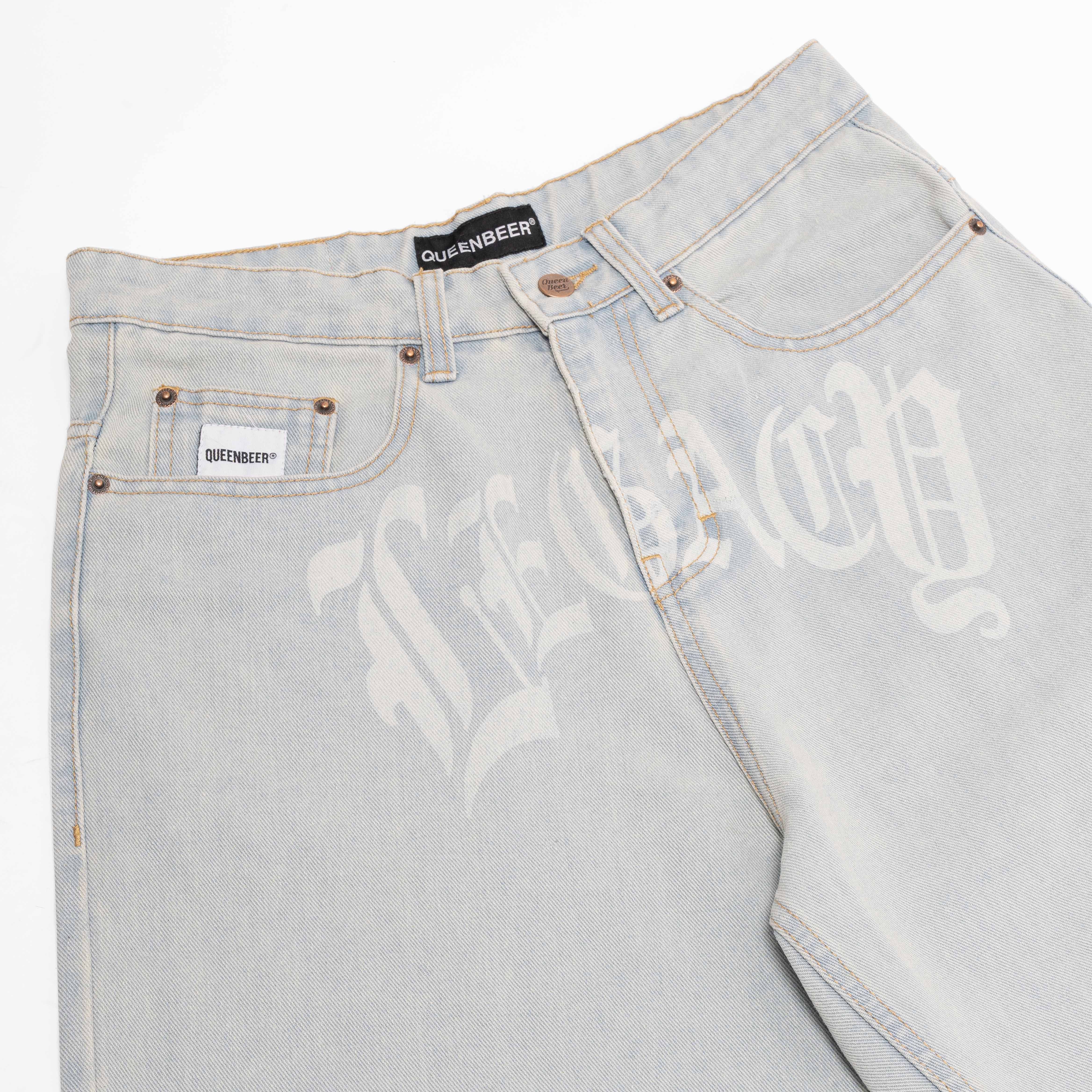 Queenbeer - Knox Denim Pants