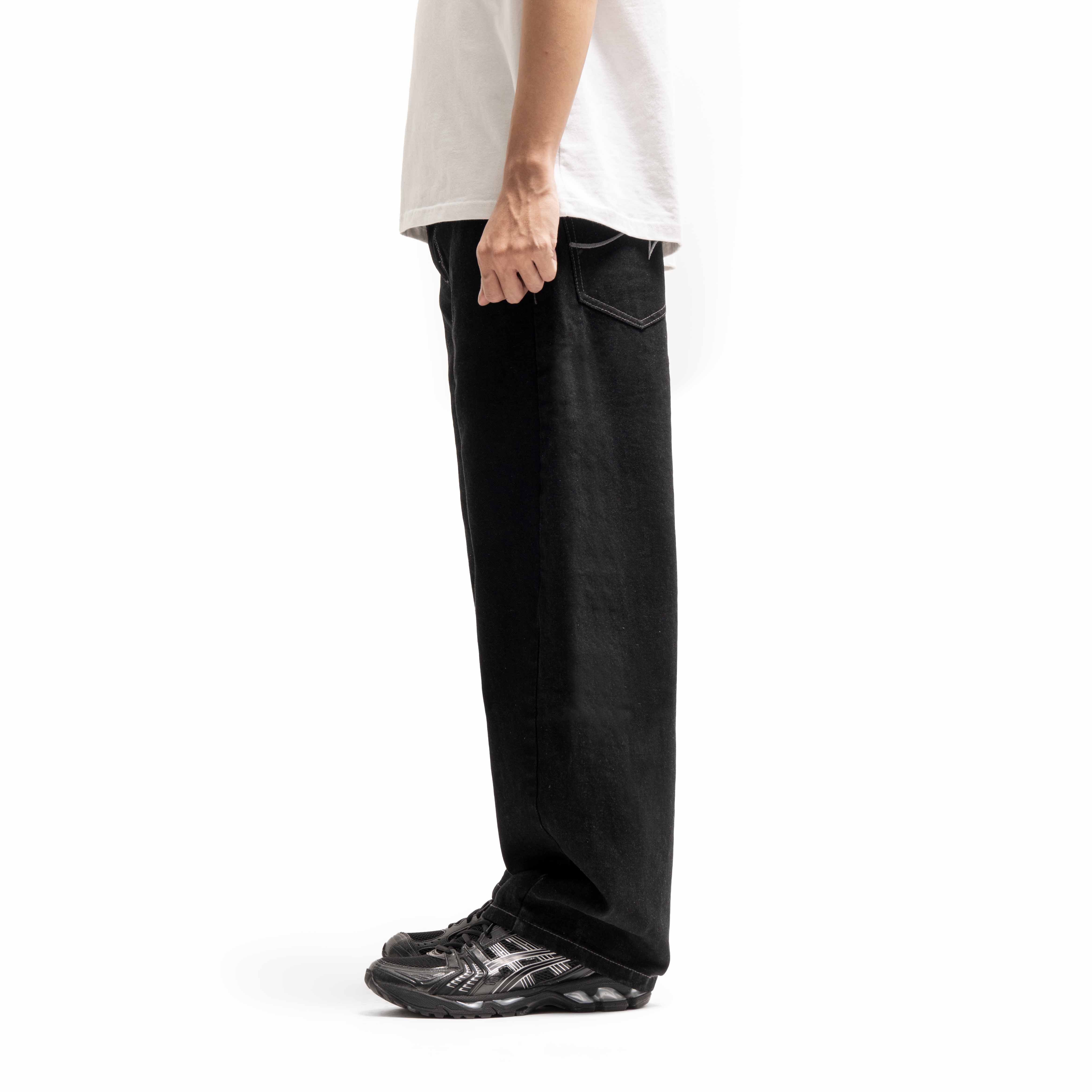 Queenbeer - Laurent Barrel Denim Pants