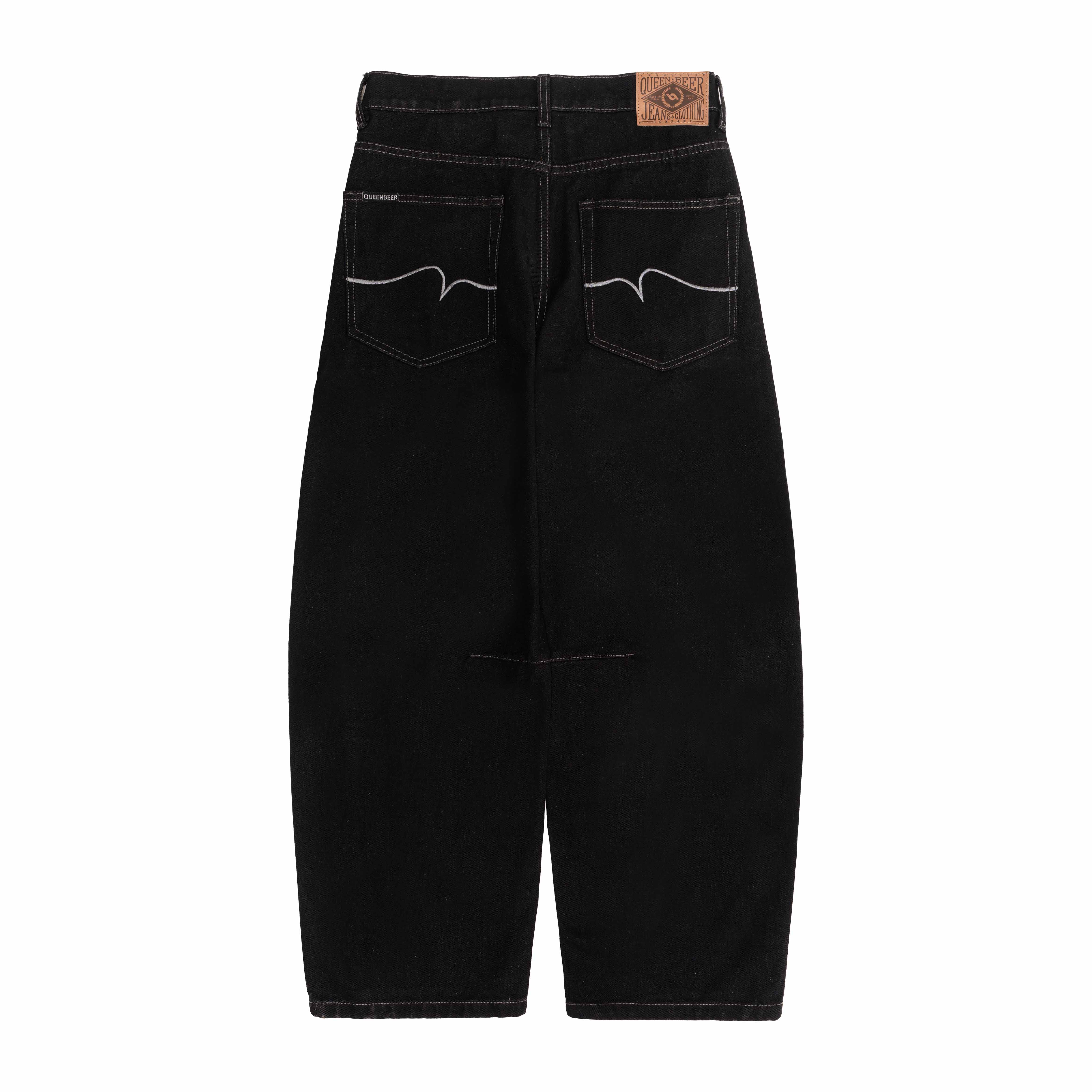 Queenbeer - Laurent Barrel Denim Pants
