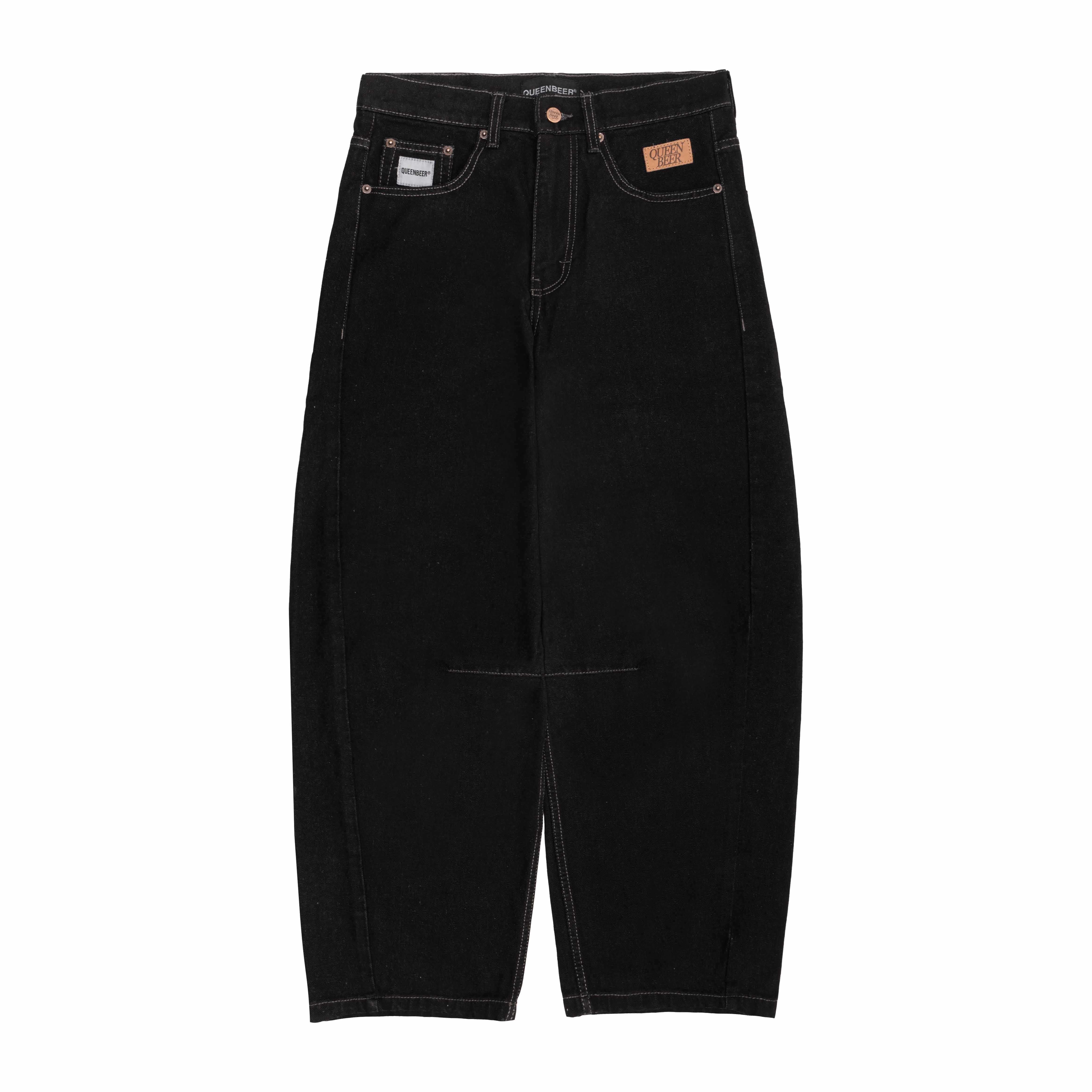 Queenbeer - Laurent Barrel Denim Pants