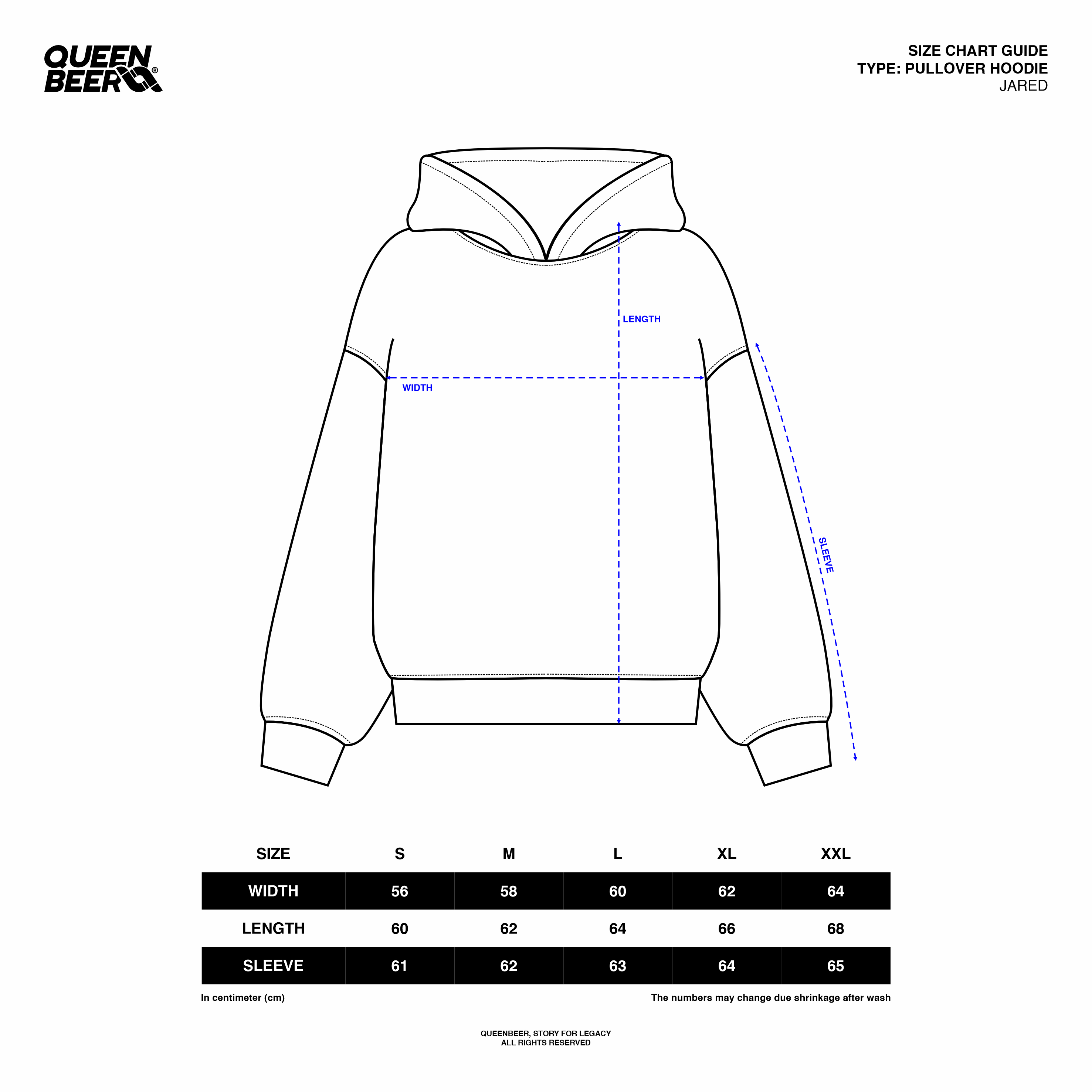 Queenbeer - Jared Pullover Hoodie