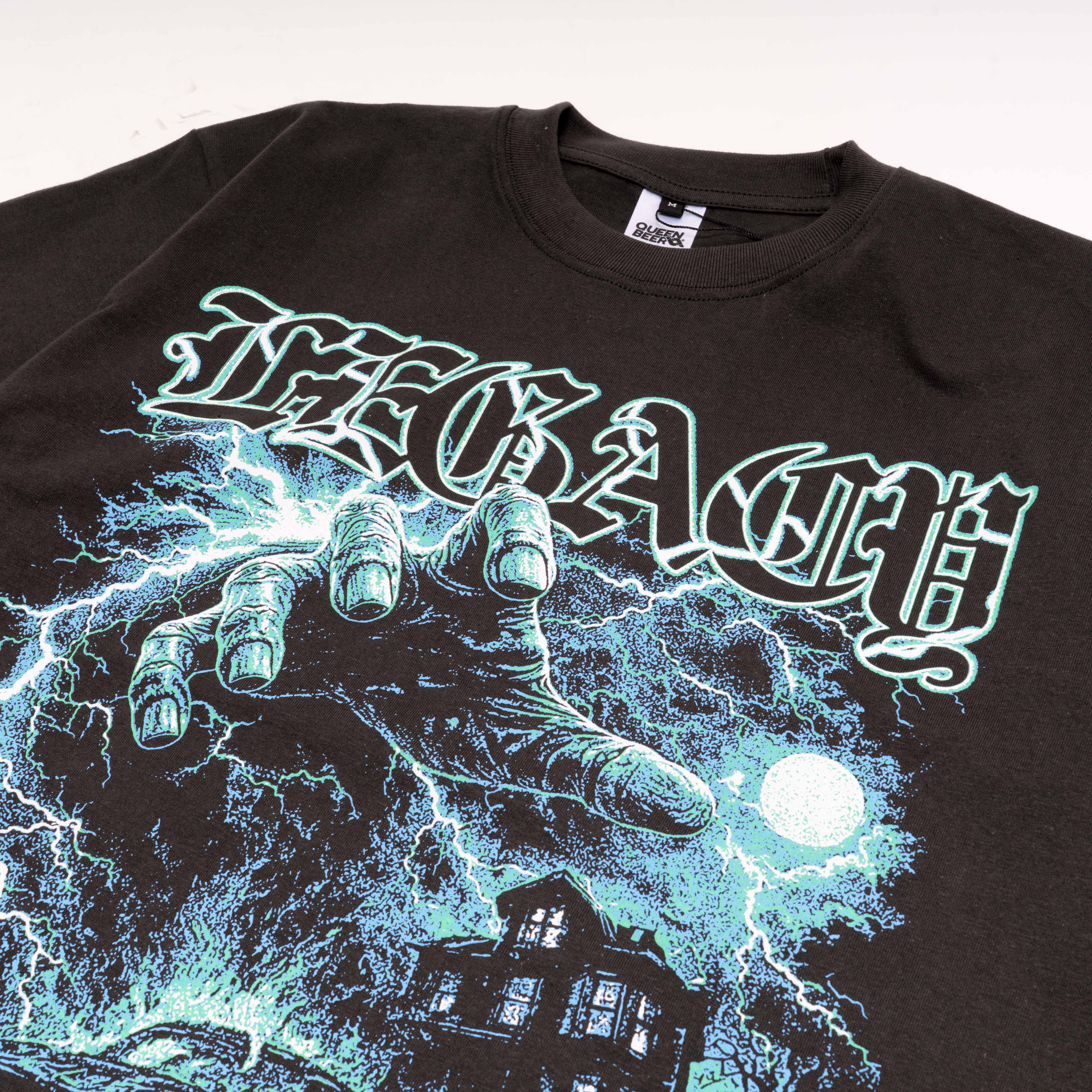 Queenbeer - T-shirt Rowan Dark Grey