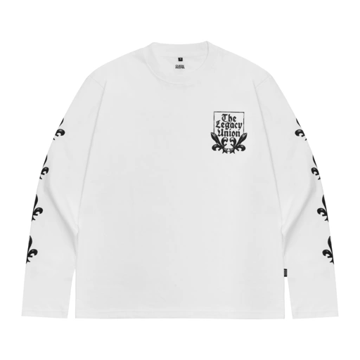 Queenbeer - Longsleeve Weston White