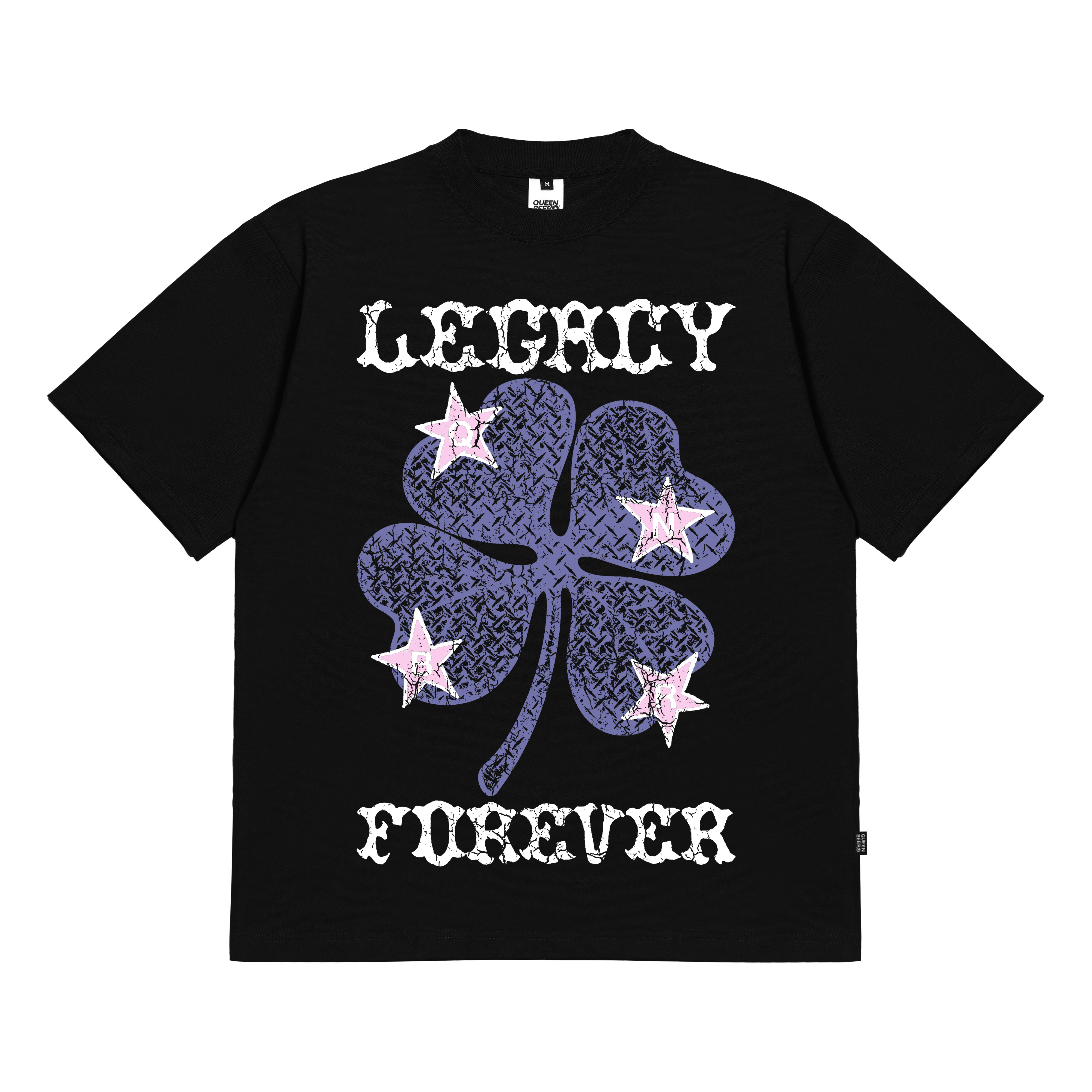 Queenbeer - T-shirt Jade Black Blue