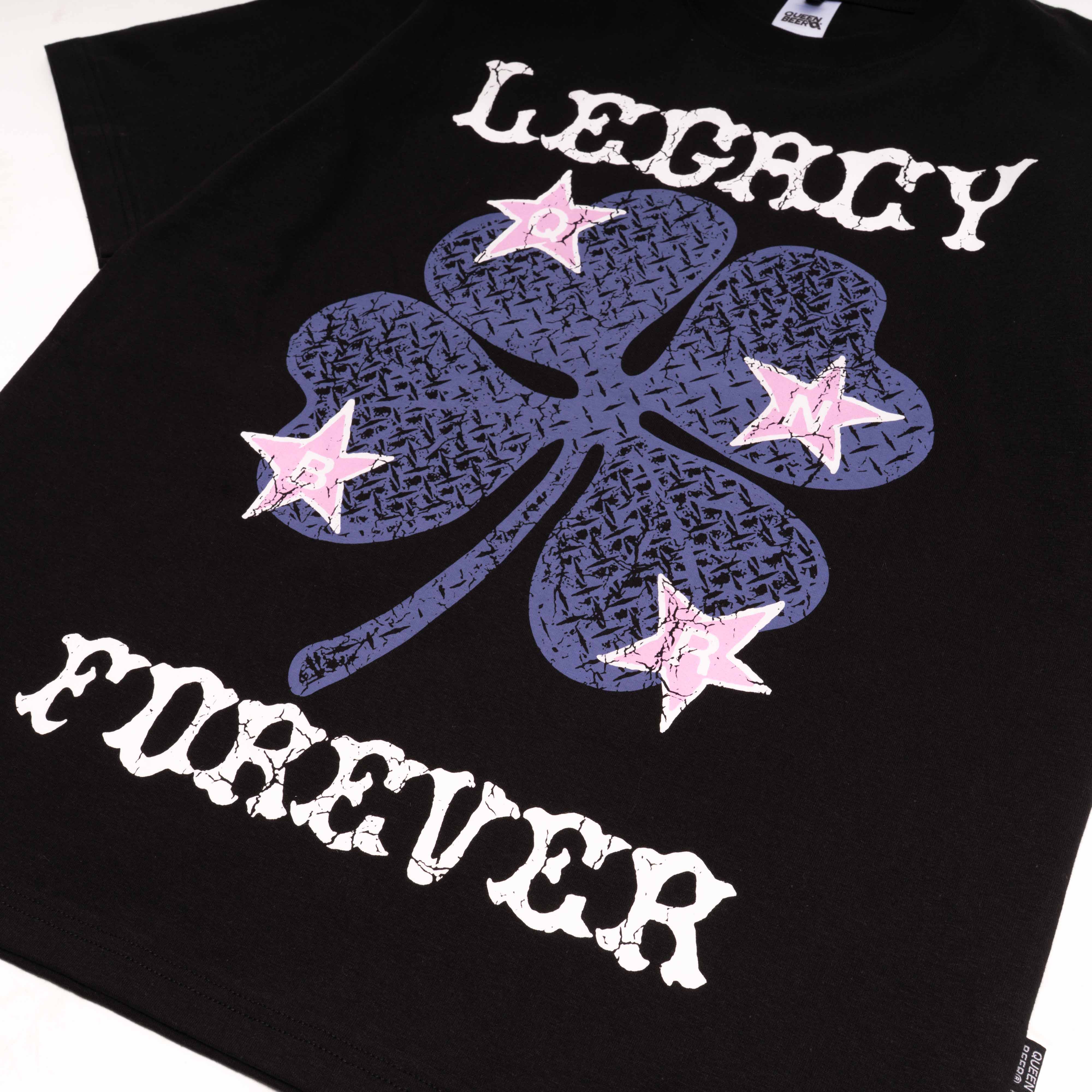 Queenbeer - T-shirt Jade Black Blue