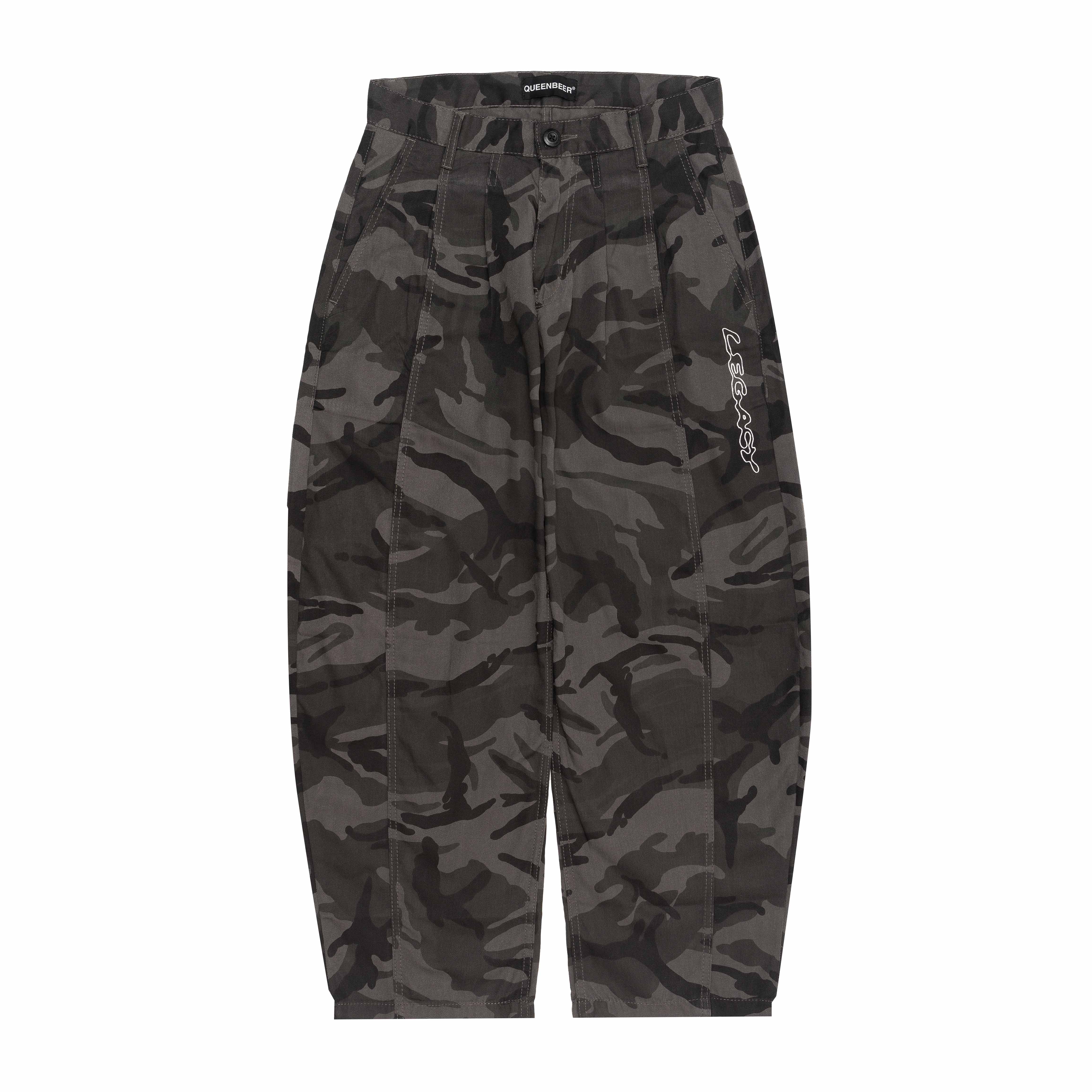 Queenbeer - Gavin Barrel Camo Pants