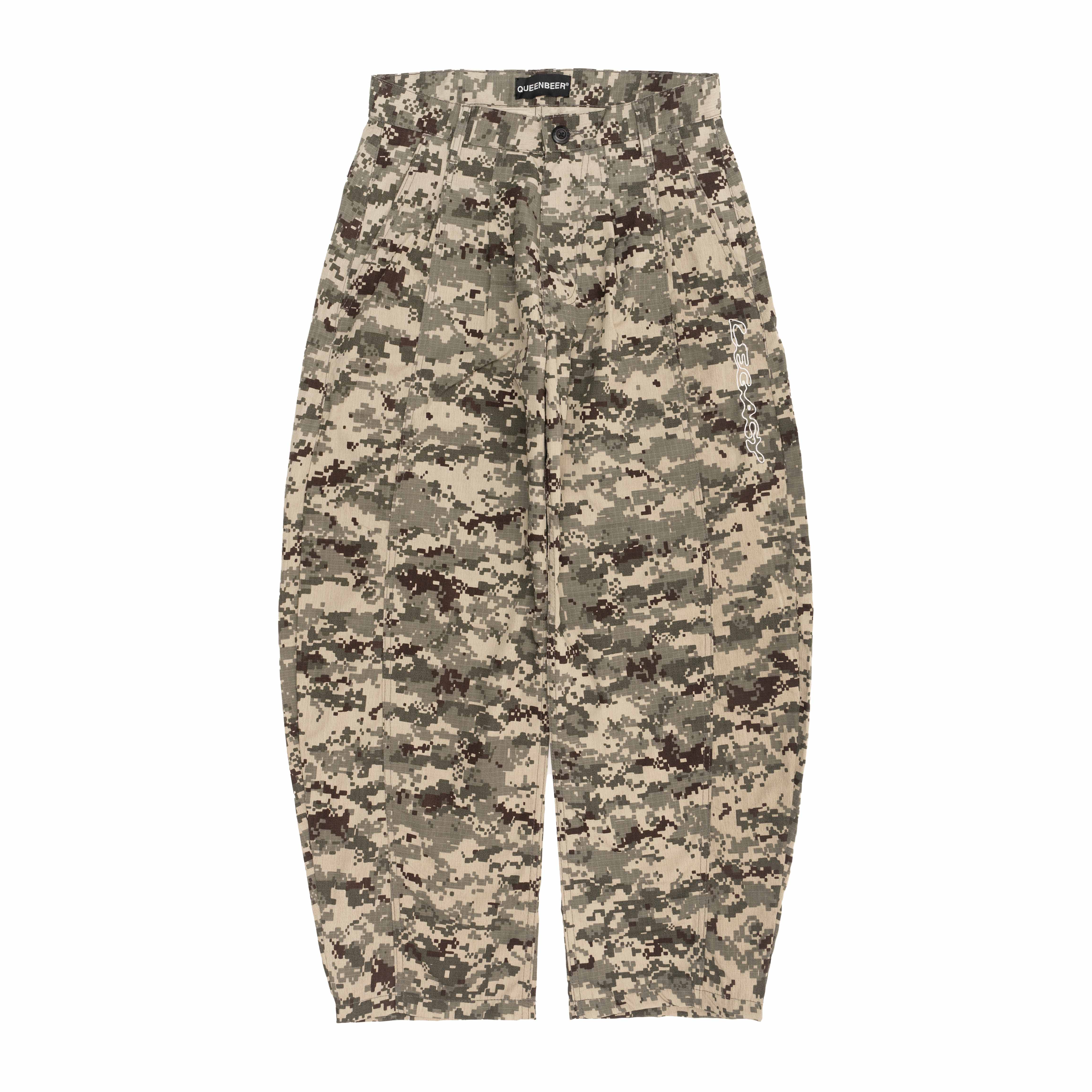 Queenbeer - Gavin Barrel Camo Pants