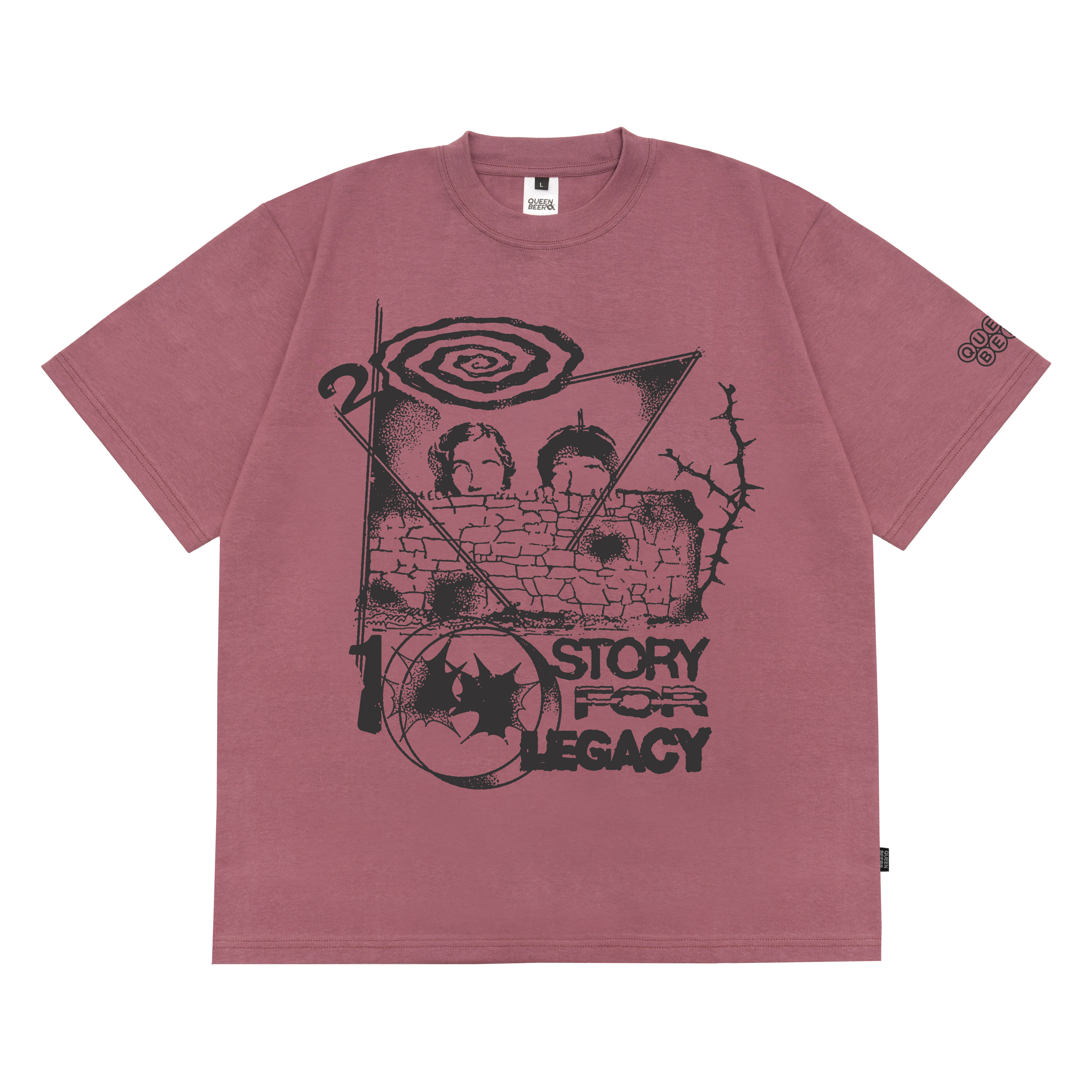 Queenbeer - T-shirt Dome Purple