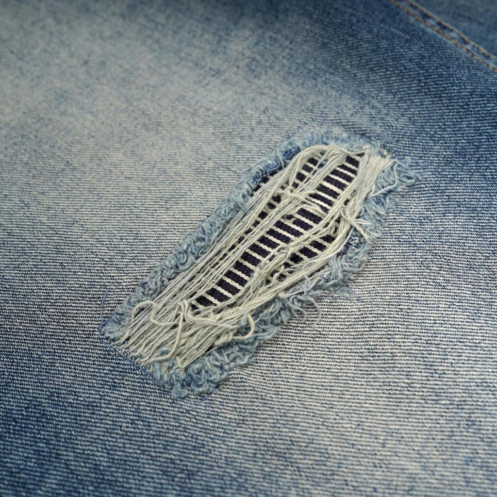 Queenbeer - Denim Pants Loose Fit Evren