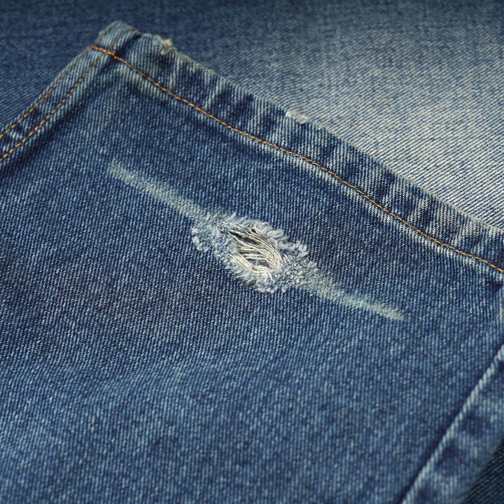 Queenbeer - Denim Pants Loose Fit Evren