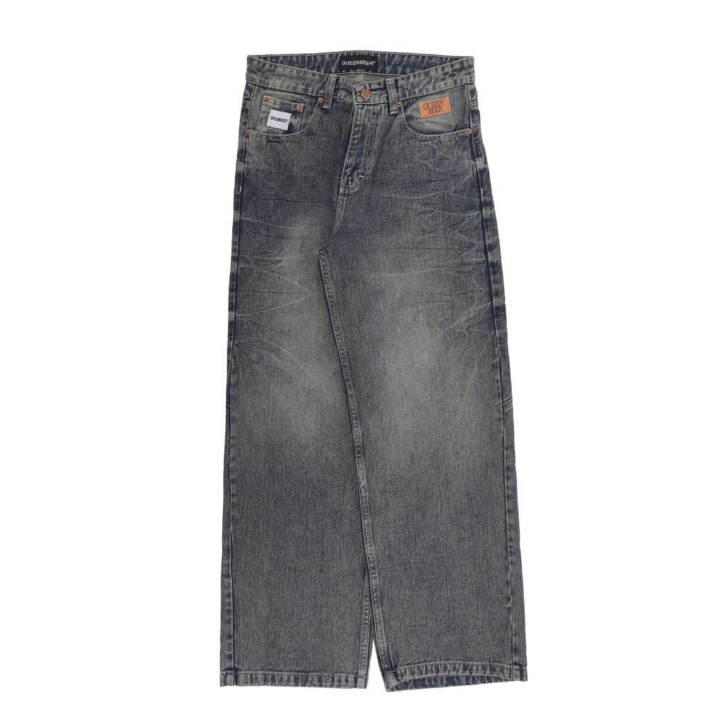 Queenbeer - Denim Pants Loose Fit Marvin