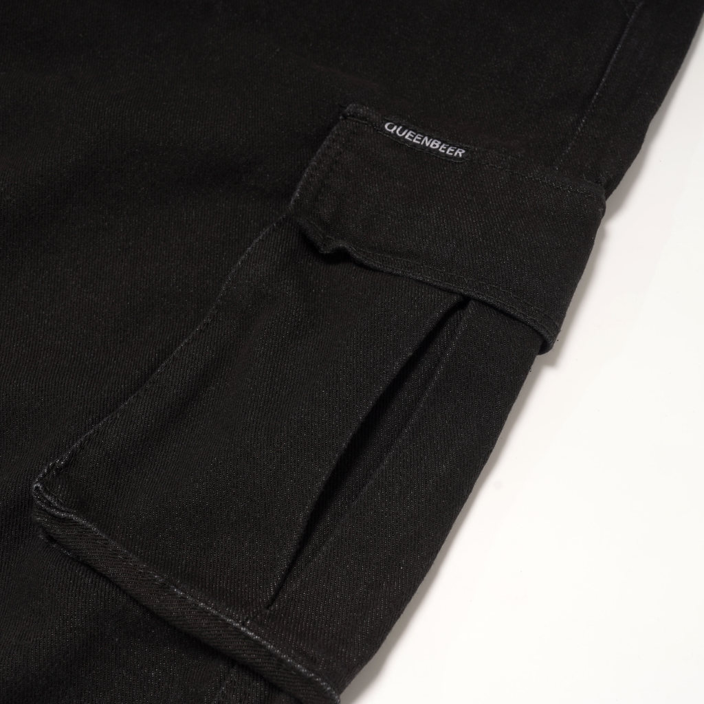 Queenbeer - Denim Pants Wide Fit Rhodes