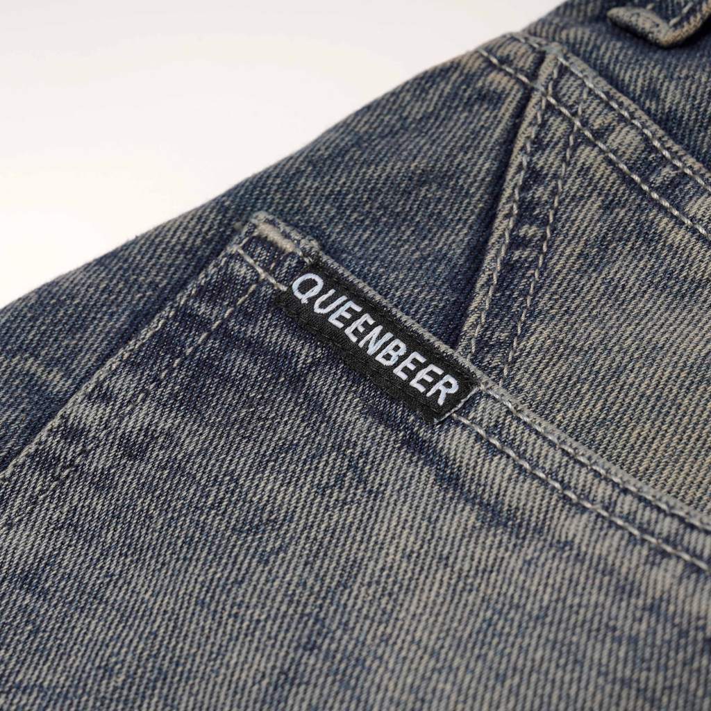 Queenbeer - Denim Pants Loose Fit Marvin