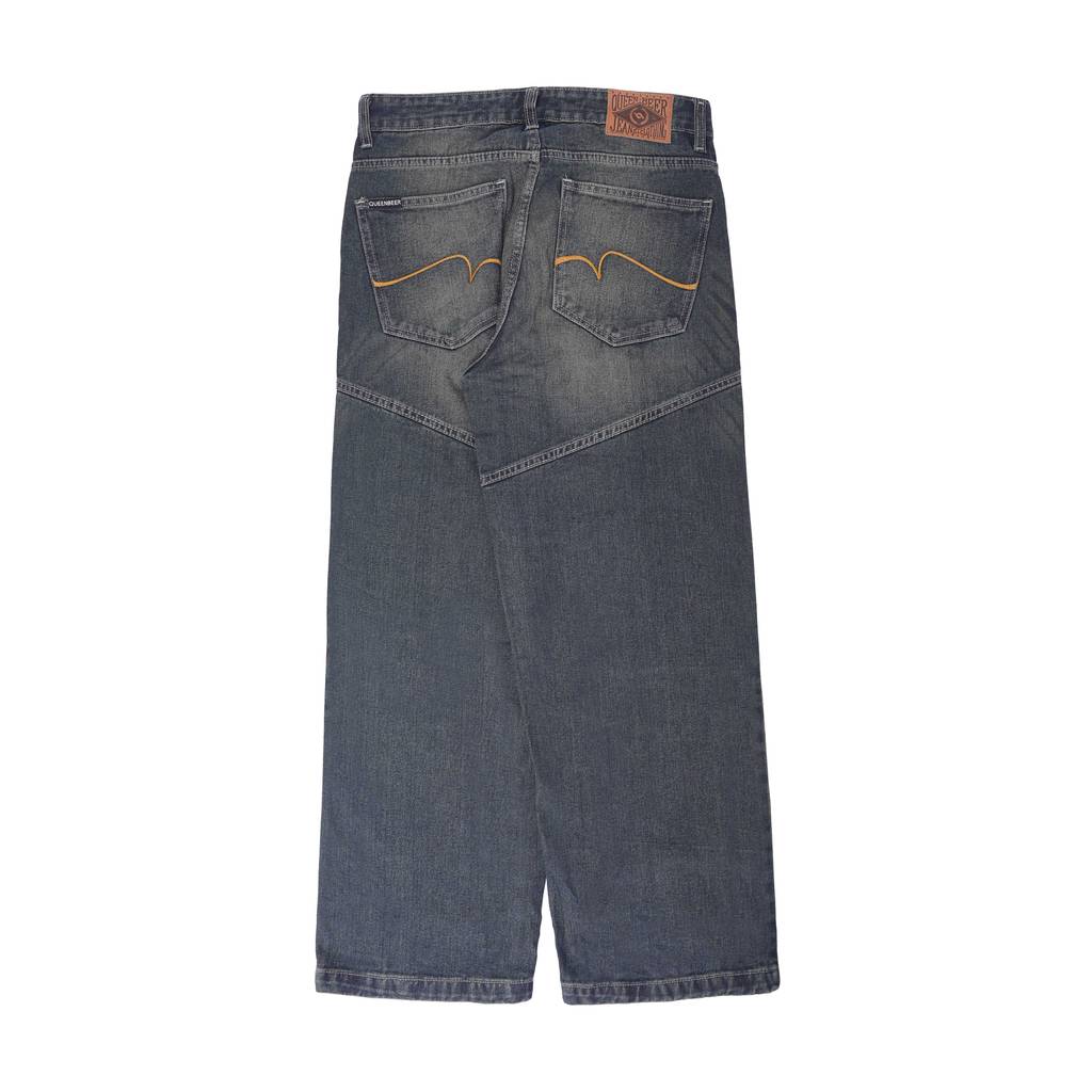 Queenbeer - Denim Pants Loose Fit Cyrus