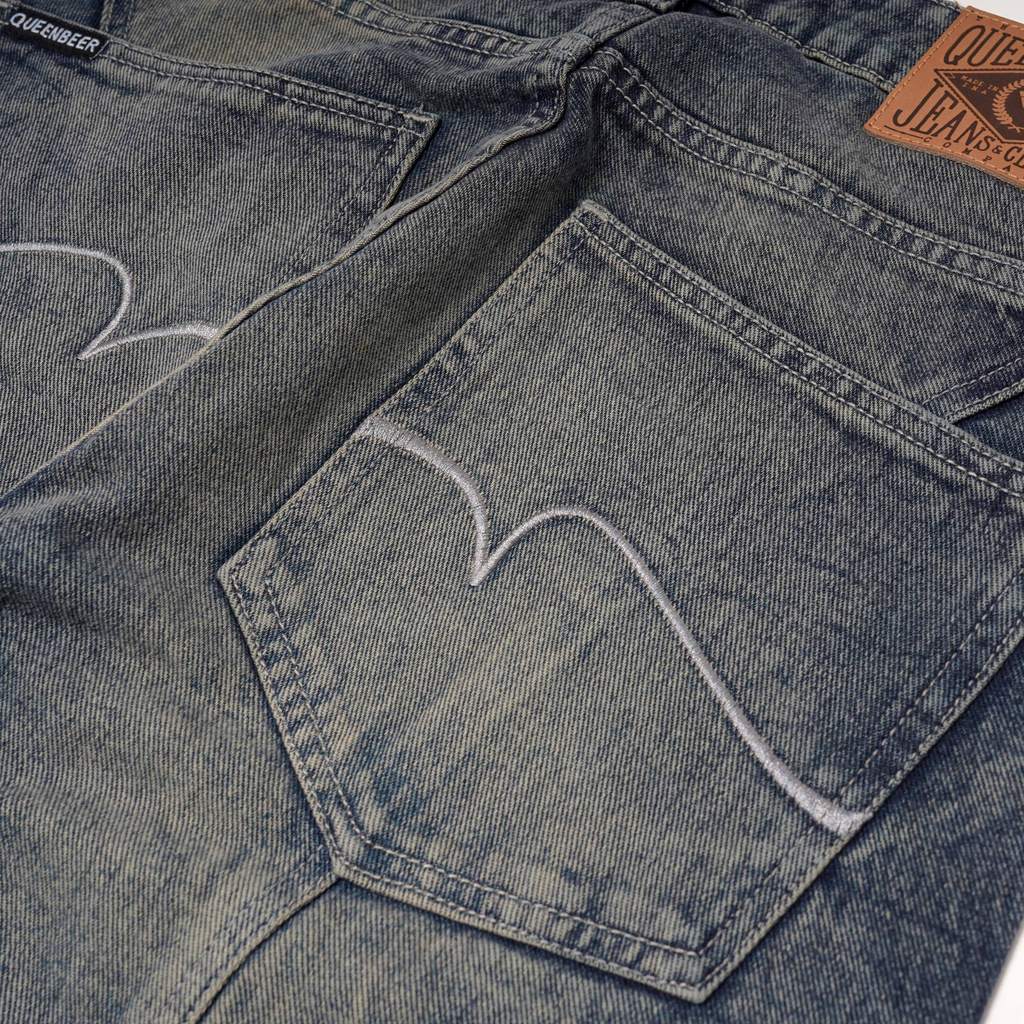 Queenbeer - Denim Pants Loose Fit Marvin
