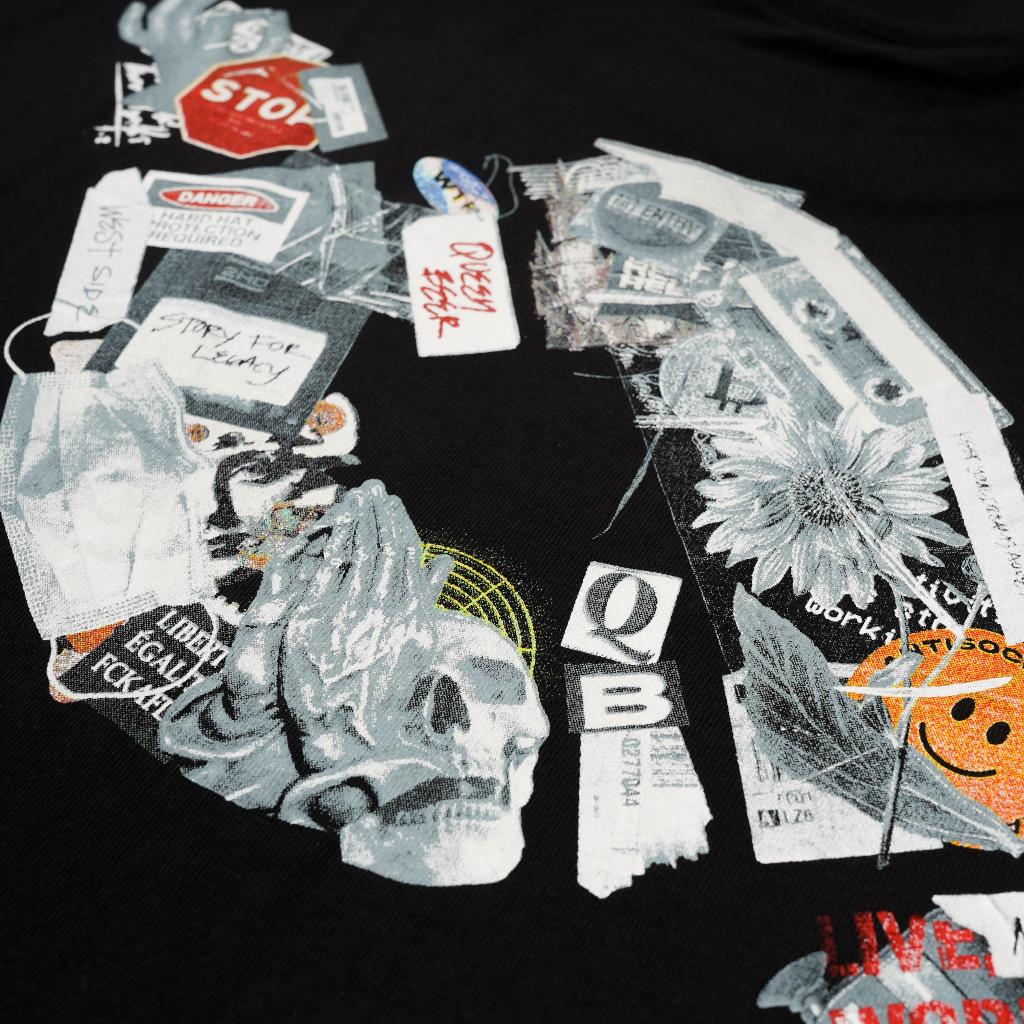 Queenbeer - T-shirt Custer Black