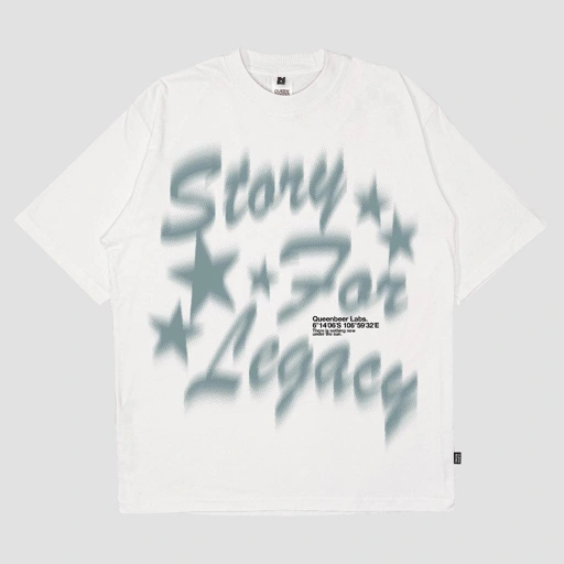 Image of Queenbeer - T-shirt Percy White
