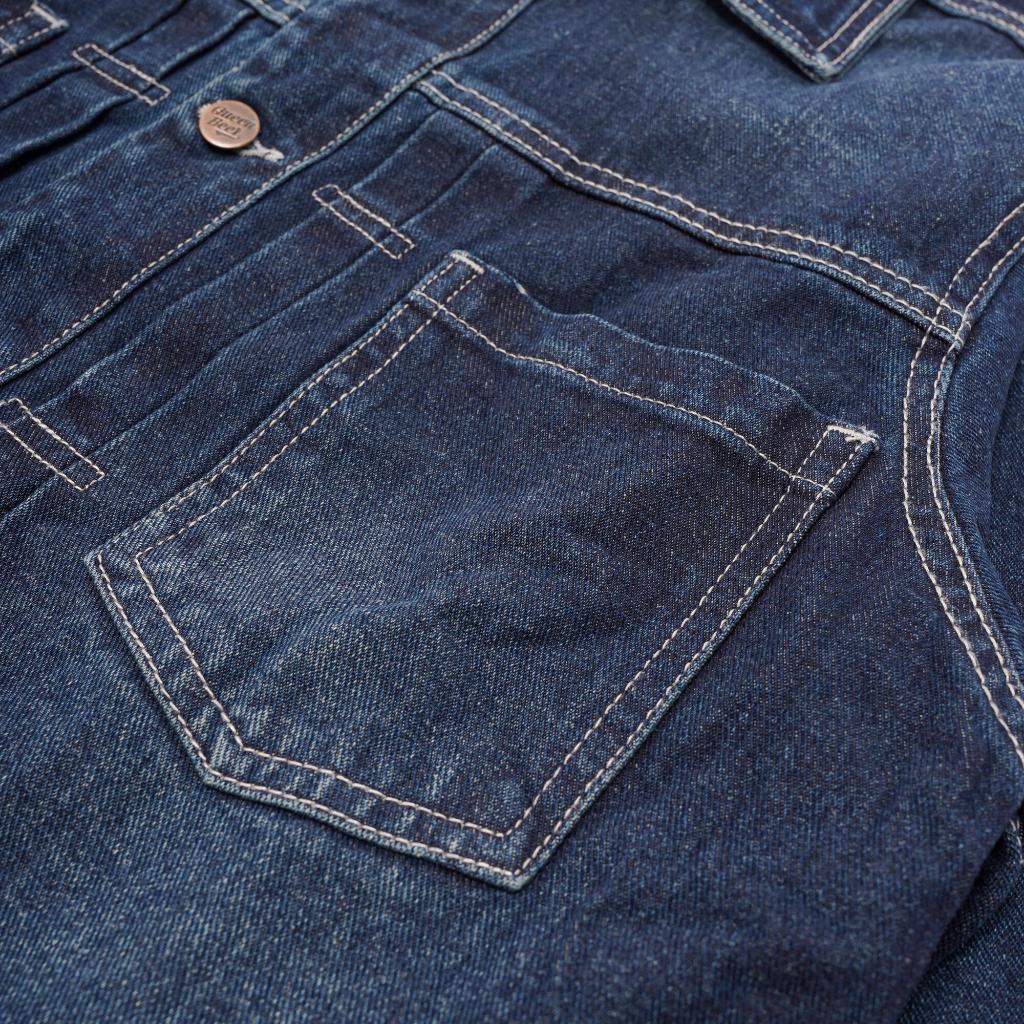 Queenbeer - Denim Jacket Watkins Blue Washed
