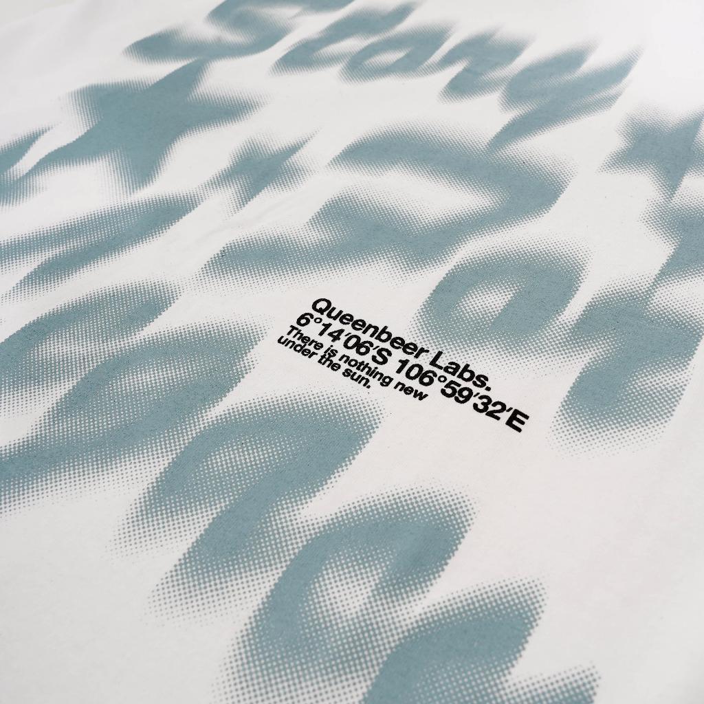 Queenbeer - T-shirt Percy White