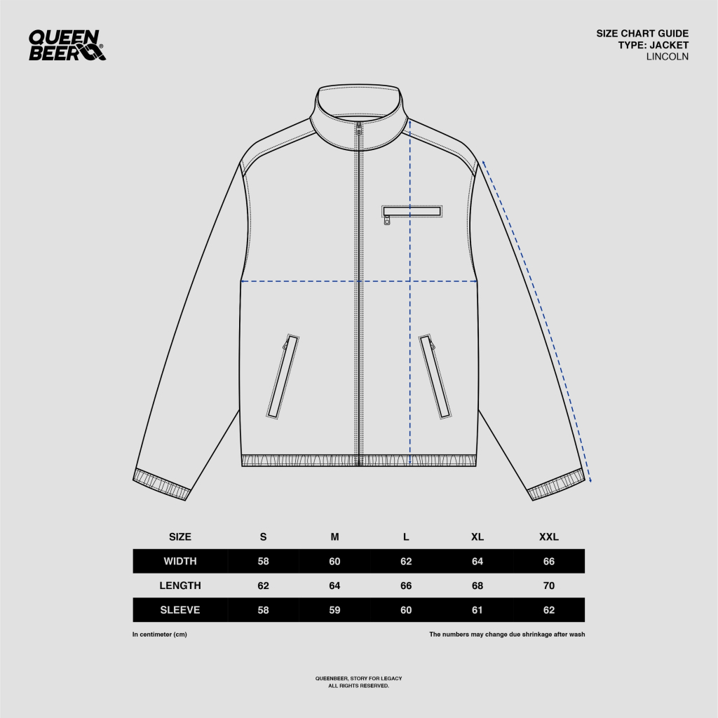Queenbeer - Tracktop Jacket Lincoln Grey