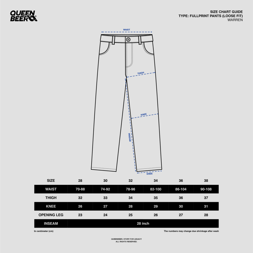 Queenbeer - Relaxed Pants Loose Fit Warren