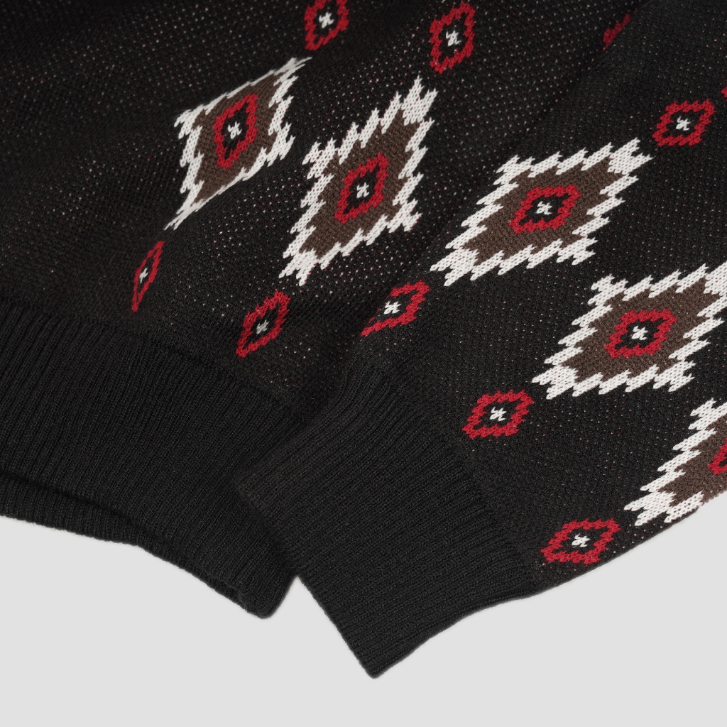 Queenbeer X Kevas Opechanca Navajo Knitted Sweater