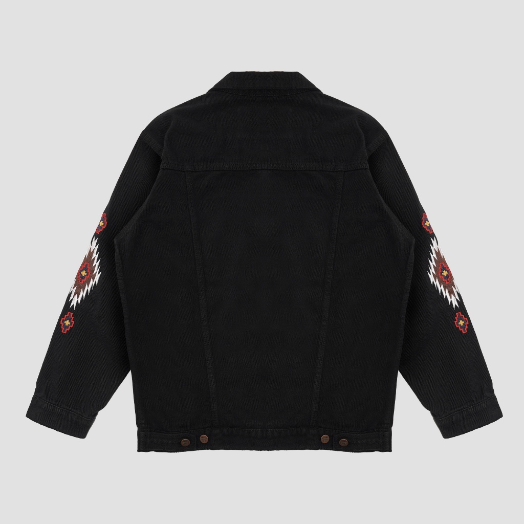 Queenbeer X Kevas Opechanca Navajo Denim Jacket
