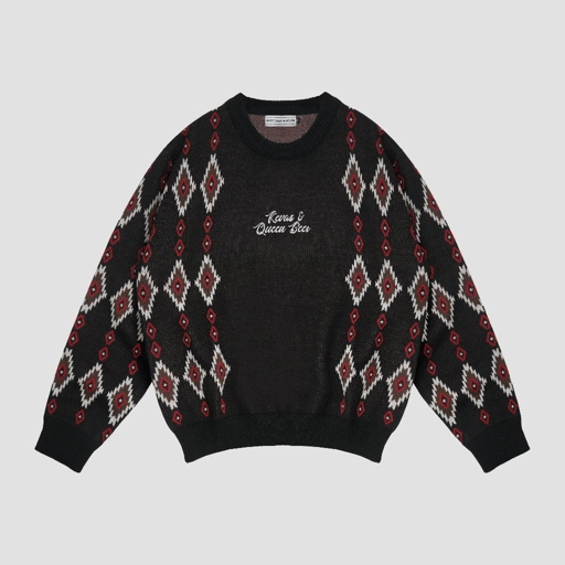 Image of Queenbeer X Kevas Opechanca Navajo Knitted Sweater